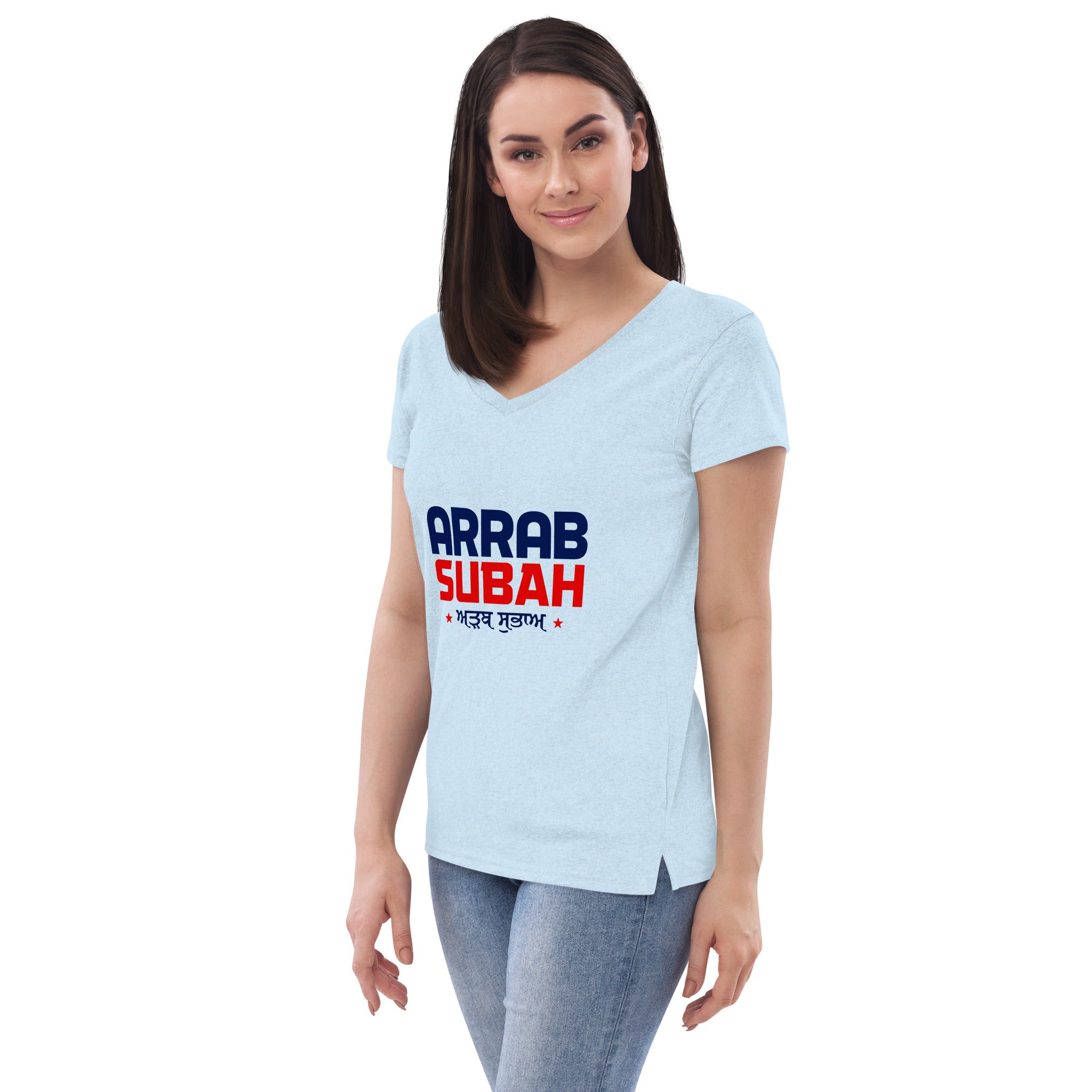 ARRAB SUBAH - Women’s recycled v-neck t-shirt