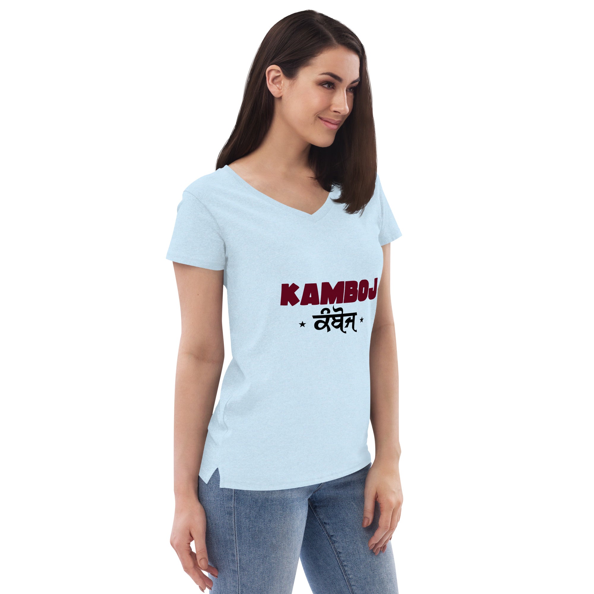 KAMBOJ - Women’s recycled v-neck t-shirt