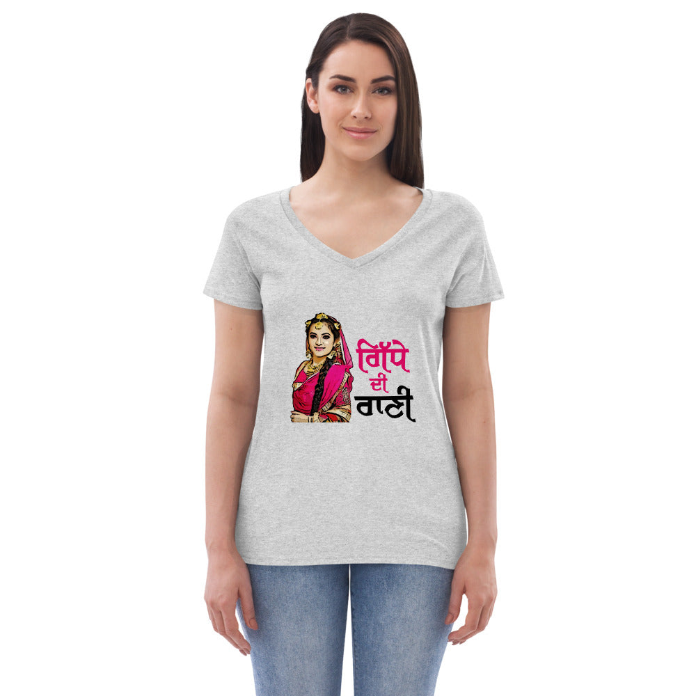 GIDHE DI RANI - Women’s recycled v-neck t-shirt