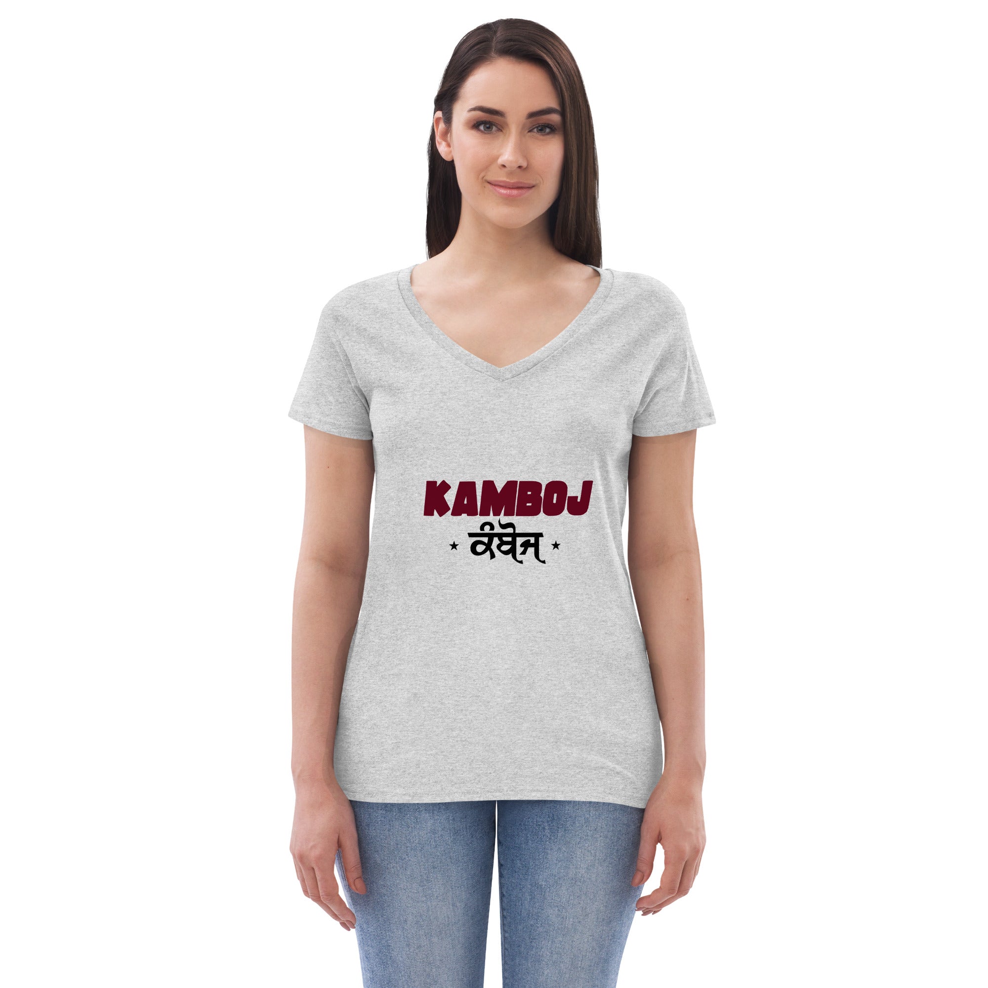 KAMBOJ - Women’s recycled v-neck t-shirt