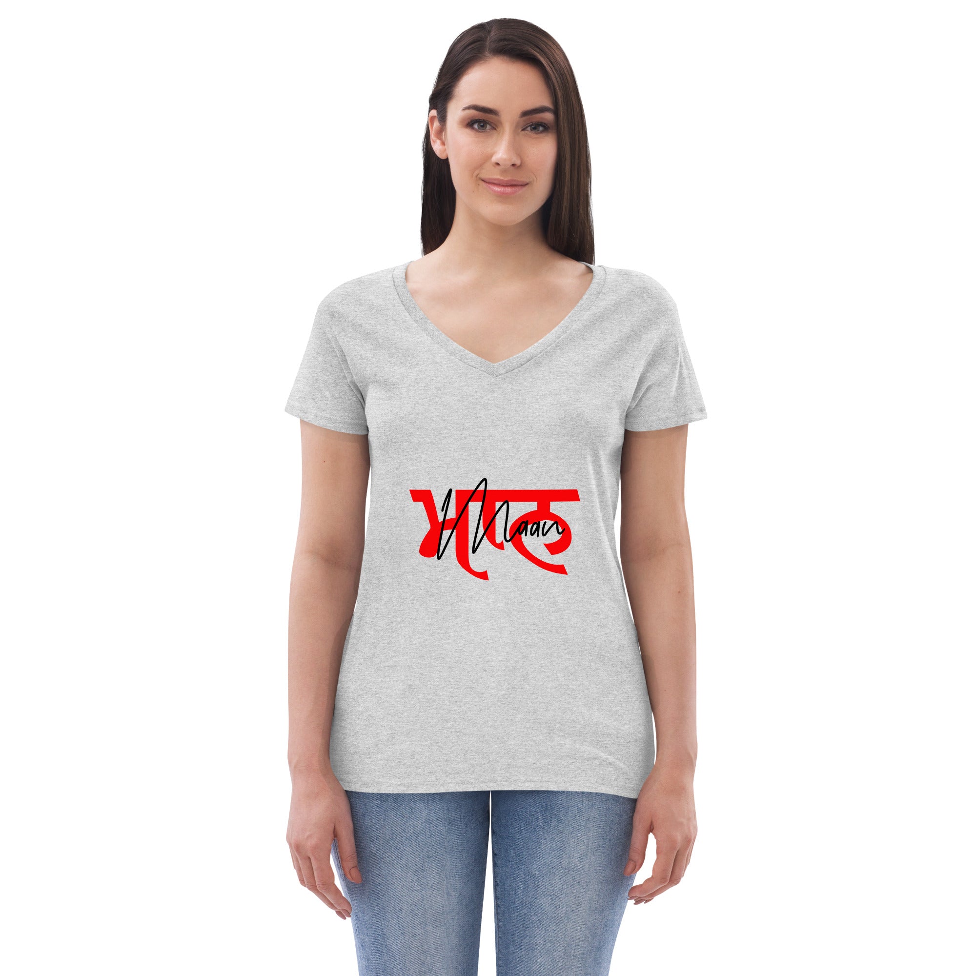 MAAN - Women’s recycled v-neck t-shirt