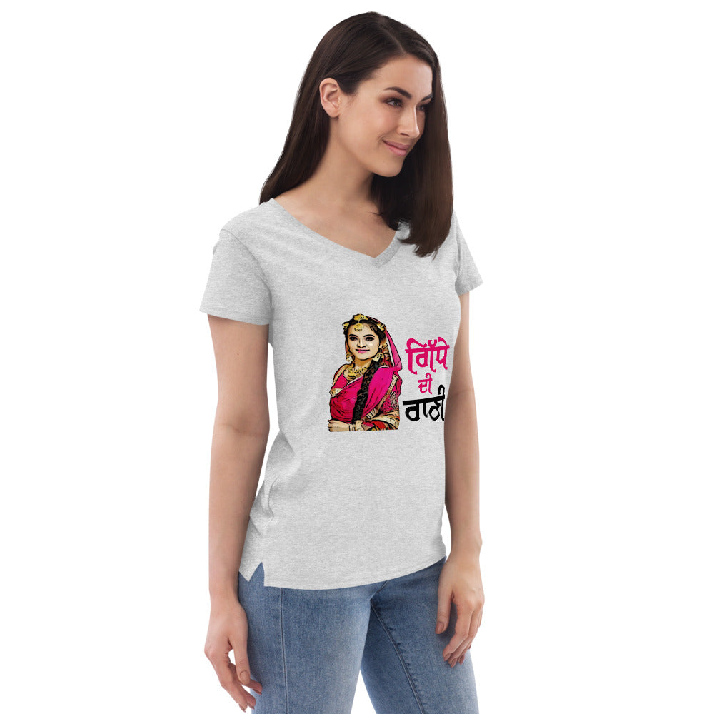 GIDHE DI RANI - Women’s recycled v-neck t-shirt