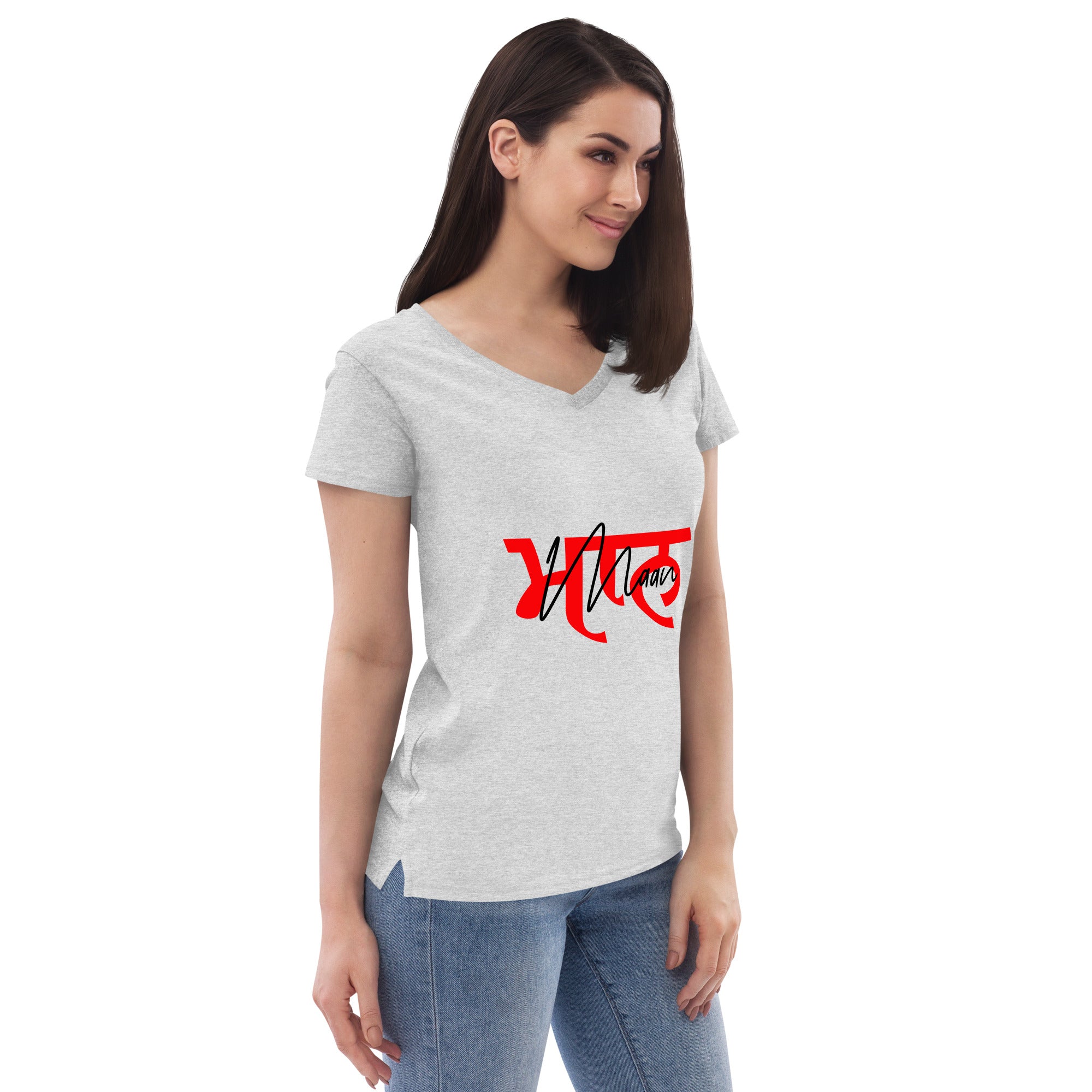 MAAN - Women’s recycled v-neck t-shirt