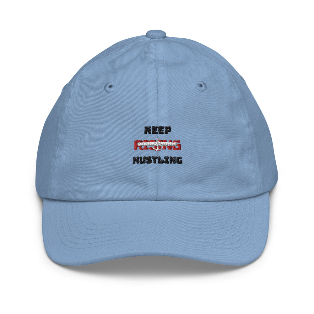 KEEP RISING HUSTLING - Youth Baseball Cap