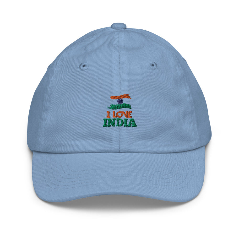 I LOVE INDIA - Youth Baseball Cap
