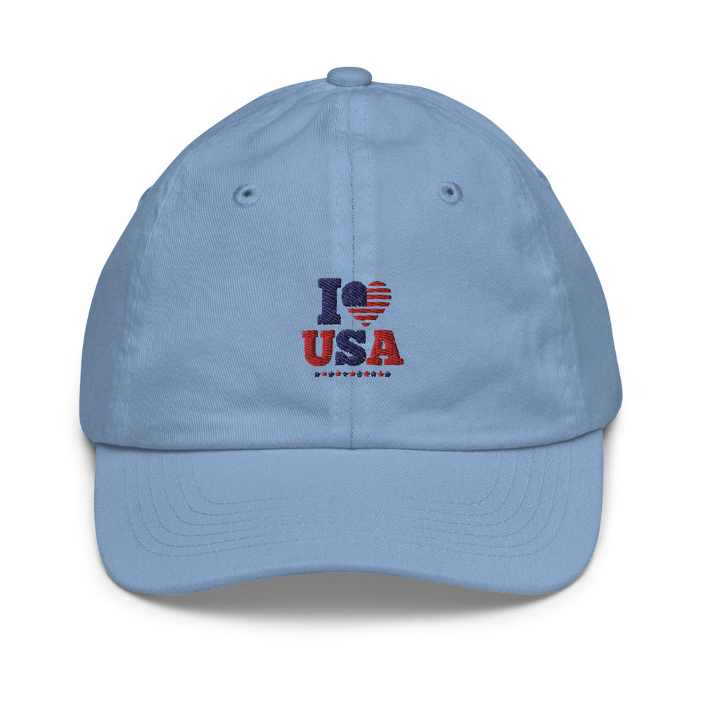 I LOVE USA - Youth Baseball Cap