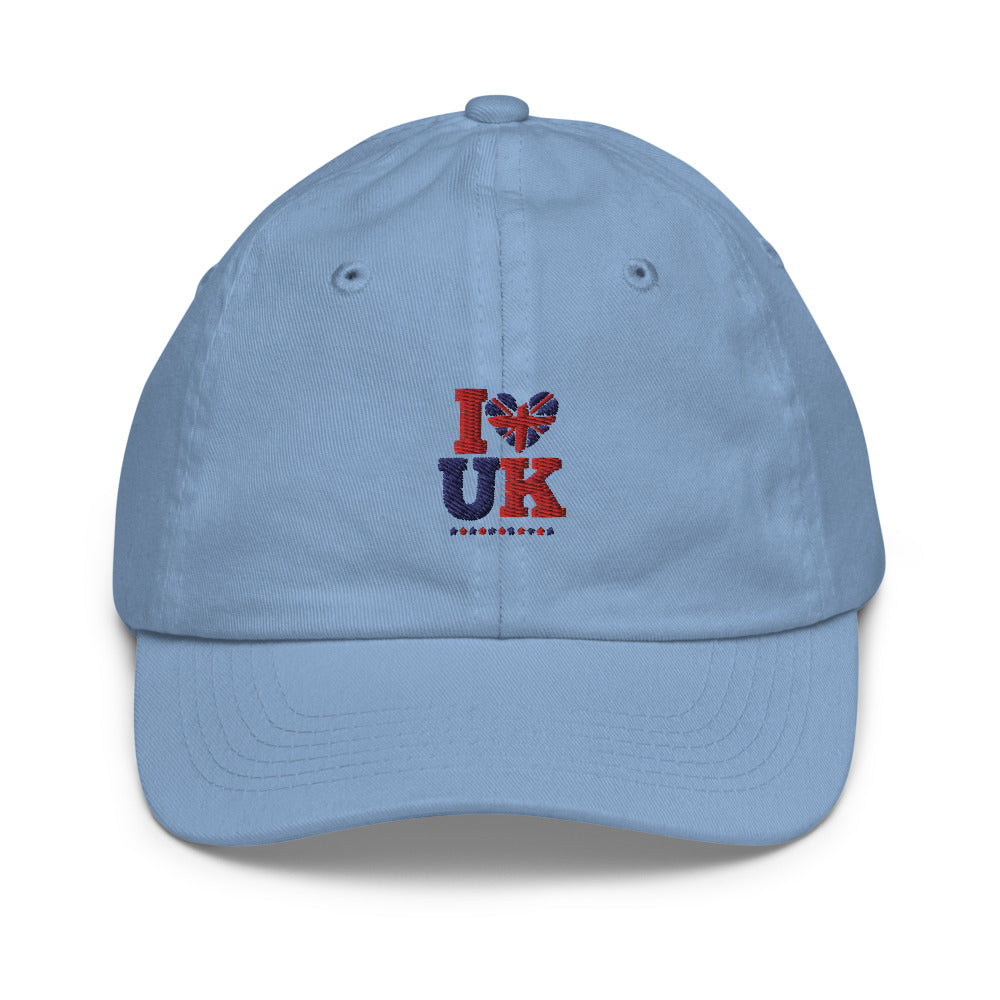 I LOVE UK - Youth Baseball Cap