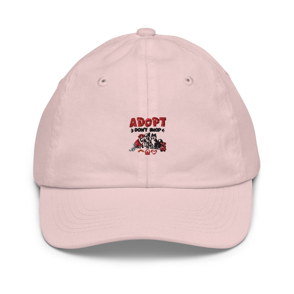 ADOPT DON'T SHOP - Youth Baseball Cap