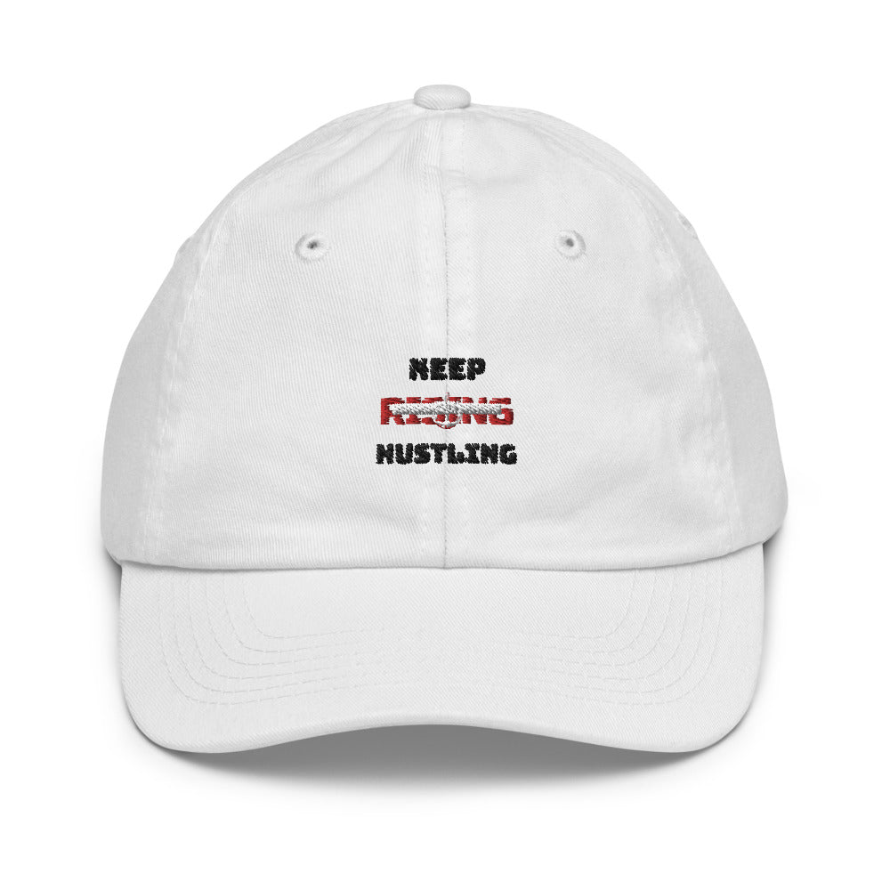 KEEP RISING HUSTLING - Youth Baseball Cap