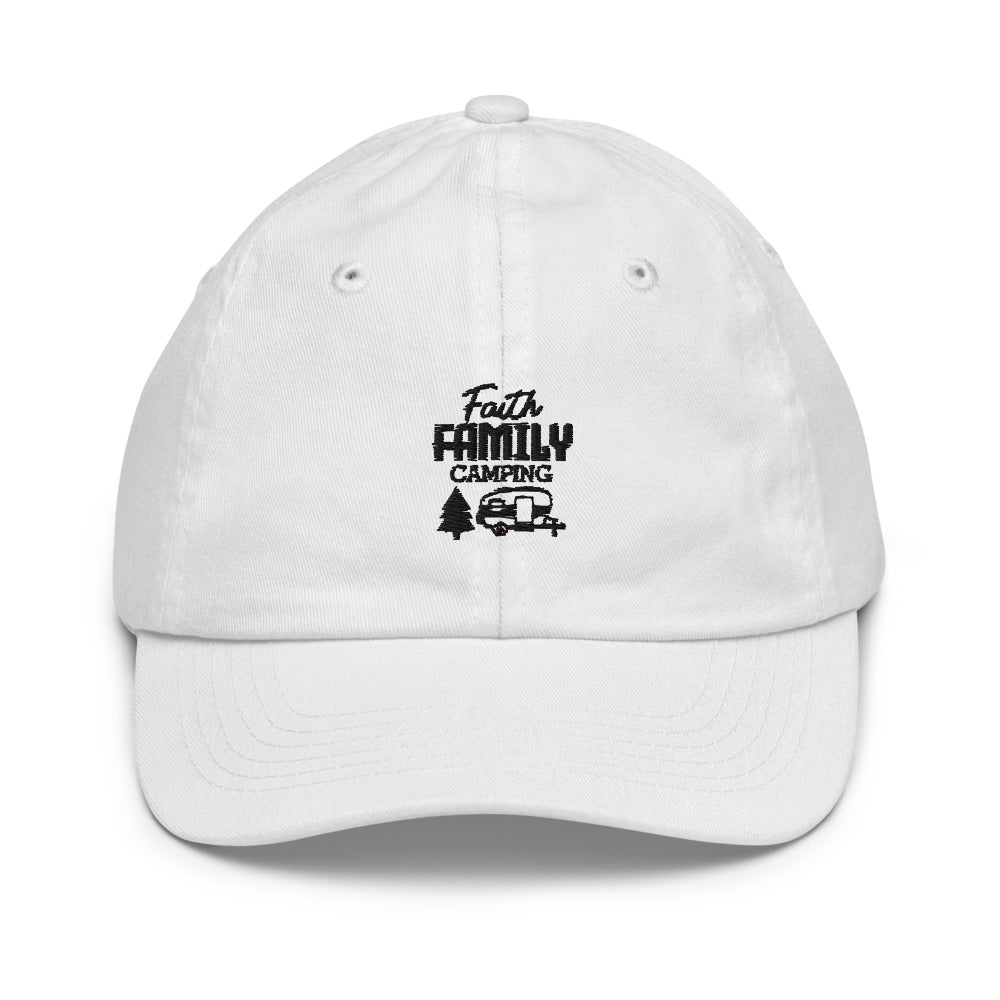 Family Camping- Youth Baseball Cap