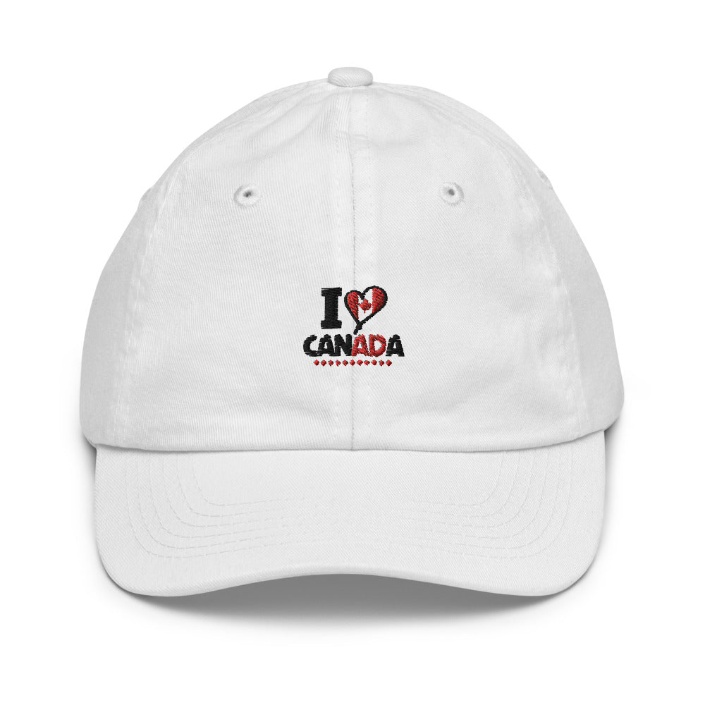 I LOVE CANADA - Youth Baseball Cap