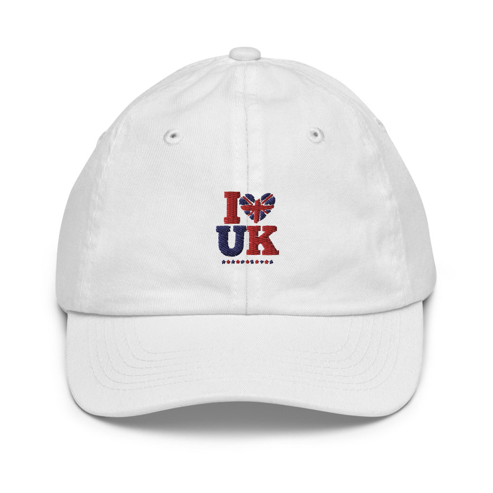 I LOVE UK - Youth Baseball Cap