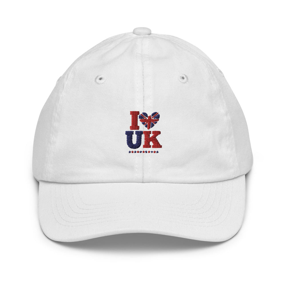 I LOVE UK - Youth Baseball Cap