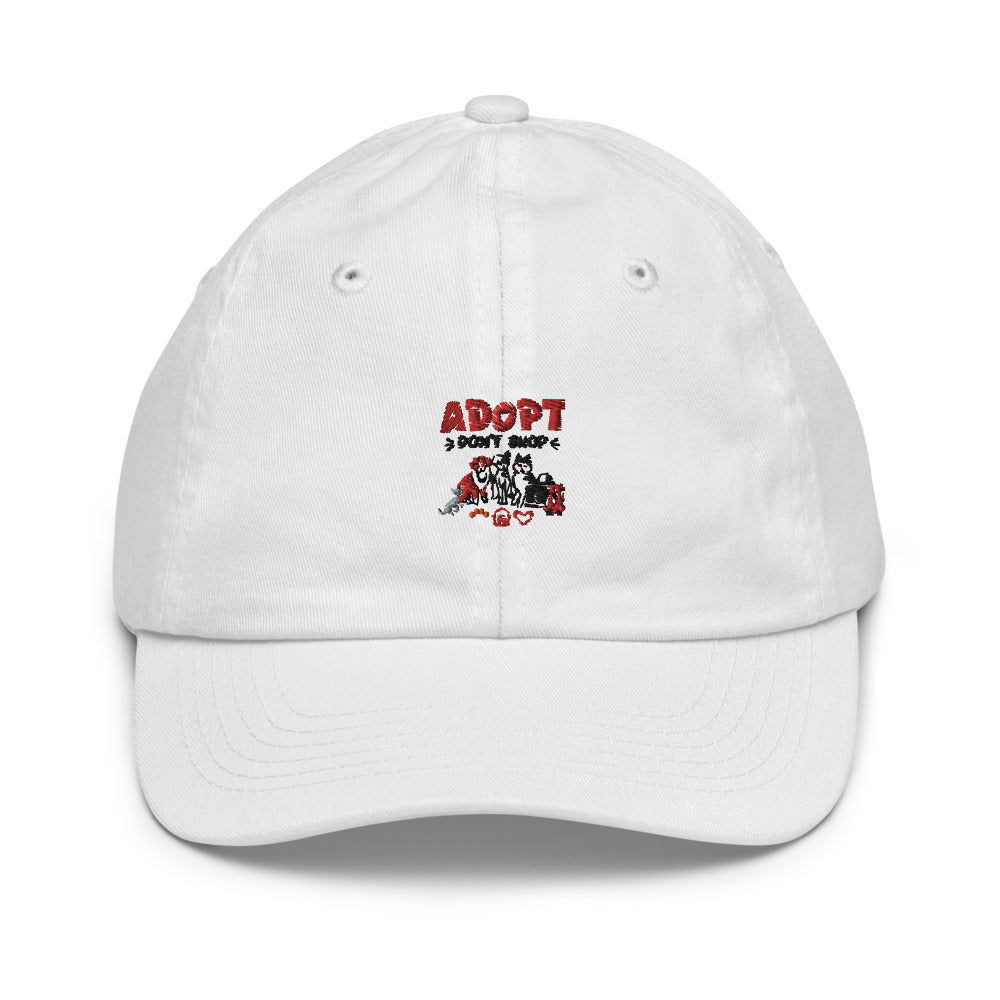 ADOPT DON'T SHOP - Youth Baseball Cap