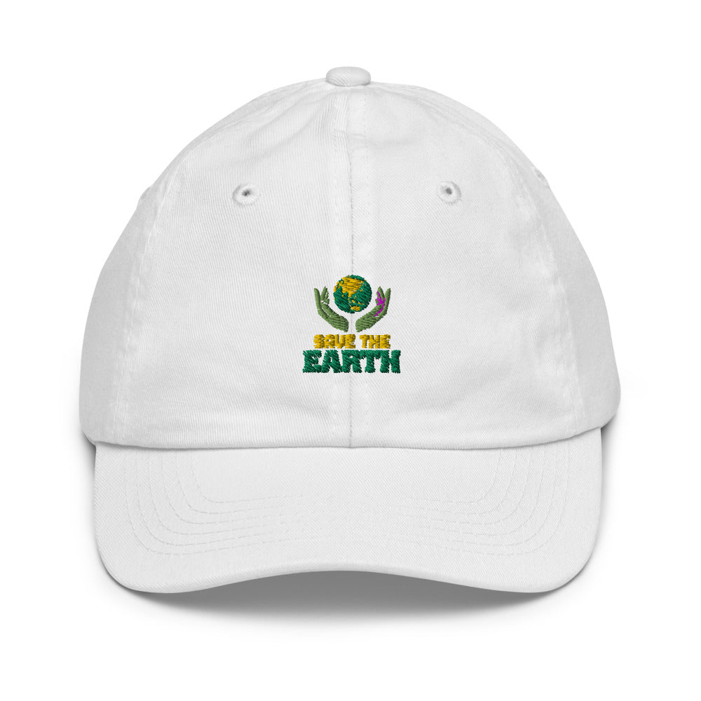 SAVE THE EARTH - Youth Baseball Cap