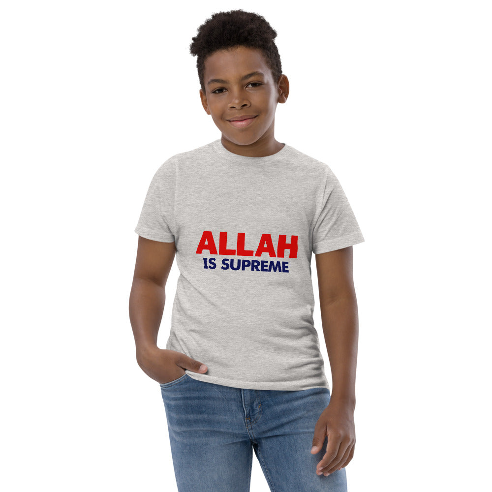 ALLAH IS SUPREME - Youth jersey t-shirt