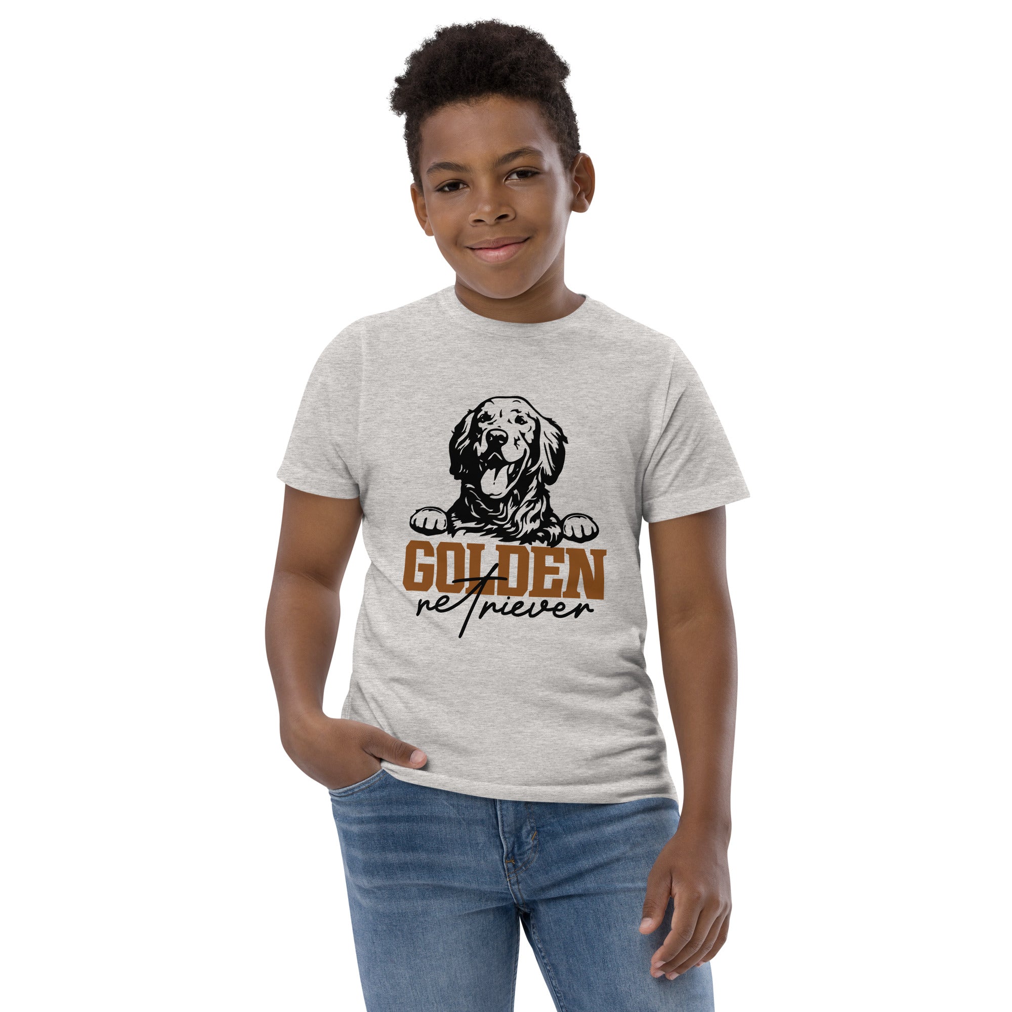 GOLDEN RETRIEVER - Youth jersey t-shirt