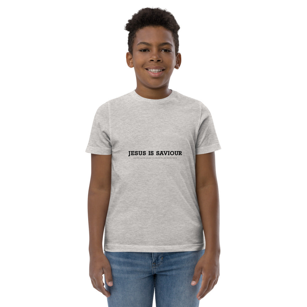 JESUS IS SAVIOUR - Youth jersey t-shirt