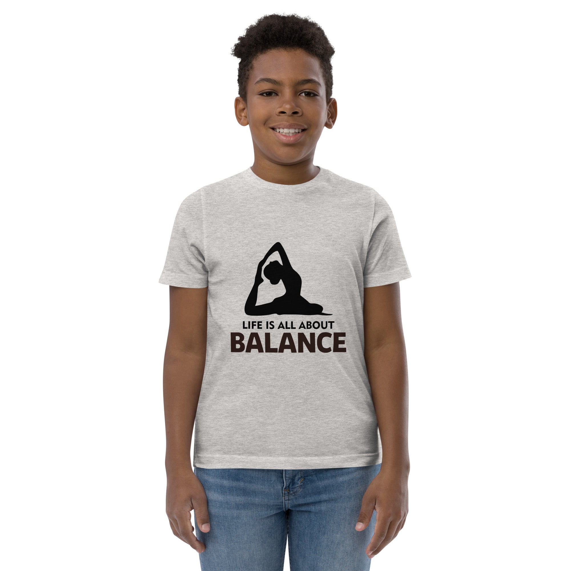 LIFE IS ALL ABOUT BALANCE - Youth jersey t-shirt