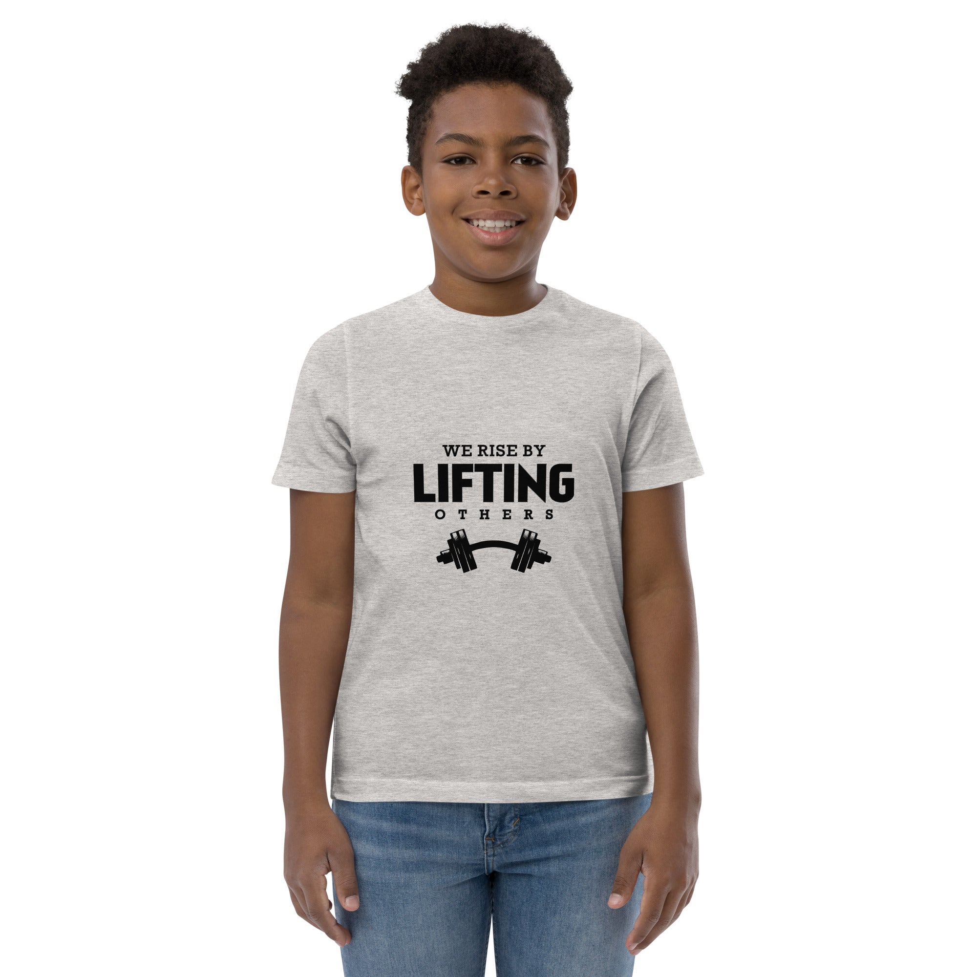 WE RISE BY LIFTING OTHERS - Youth jersey t-shirt