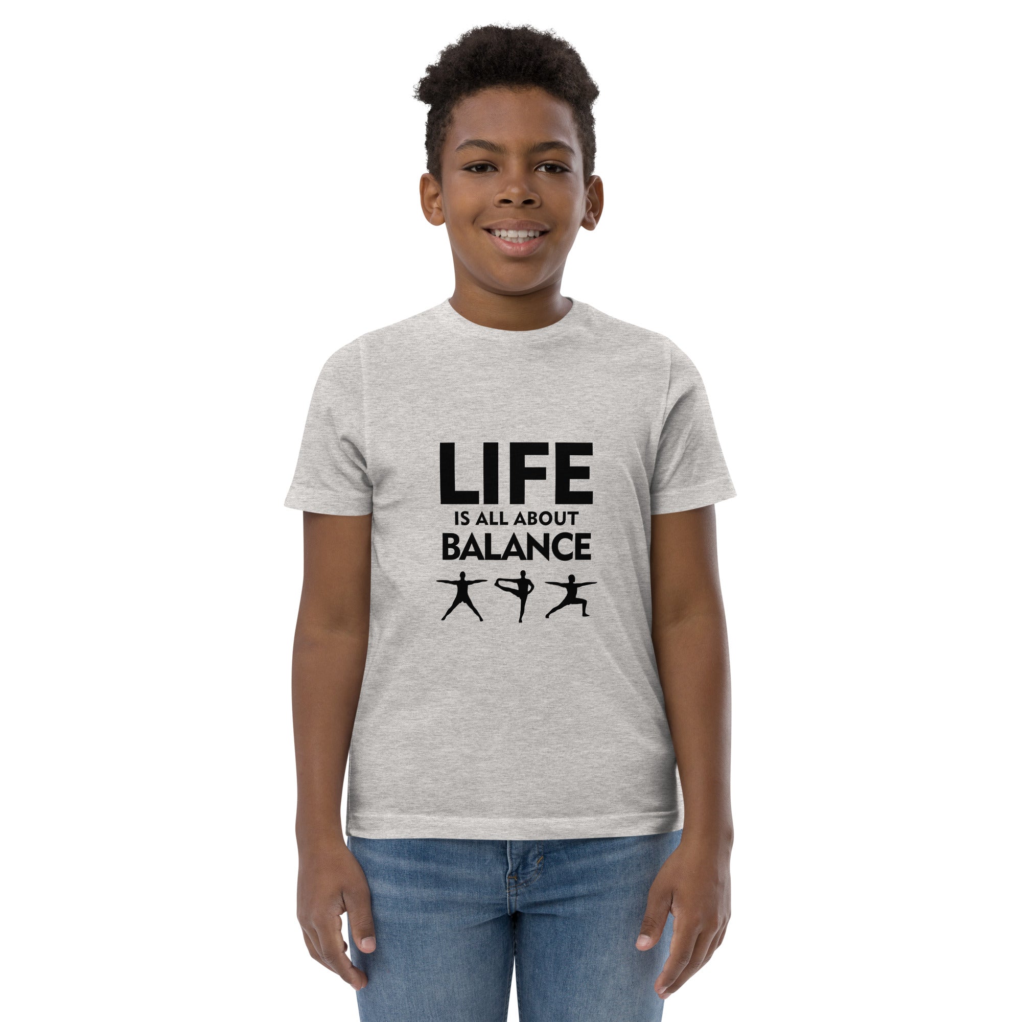 LIFE IS ALL ABOUT BALANCE - Youth jersey t-shirt