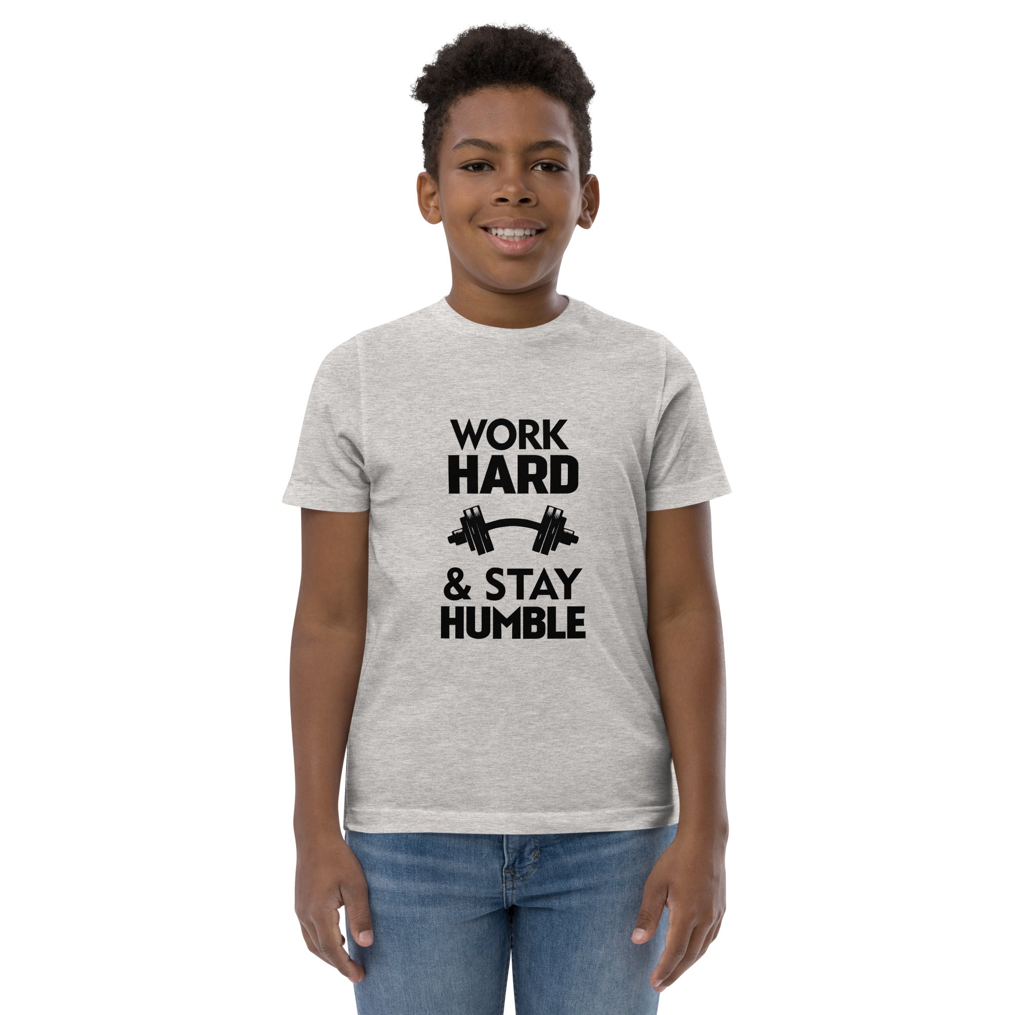 WORK HARD & STAY HUMBLE - Youth jersey t-shirt