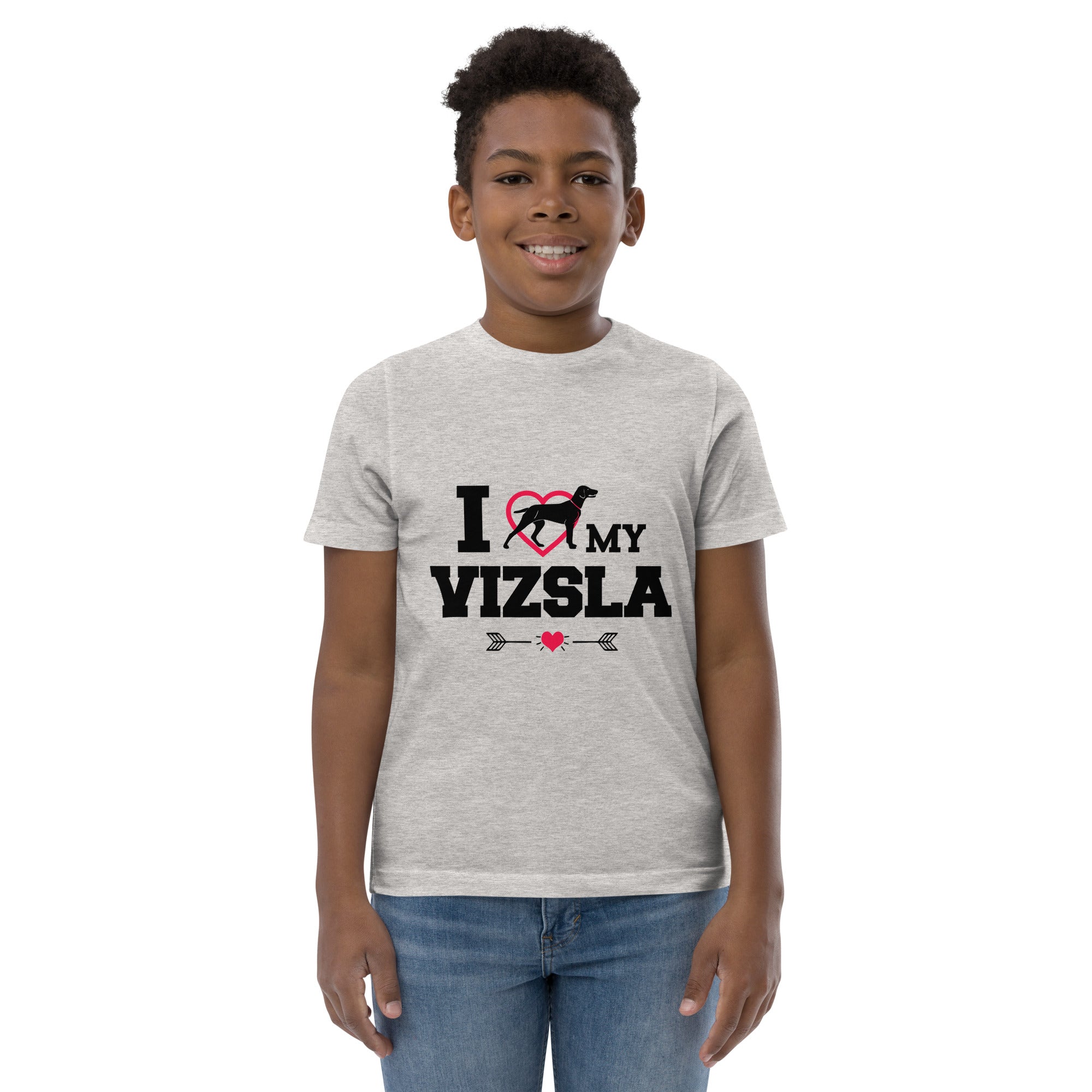 I LOVE MY VIZSLA - Youth jersey t-shirt