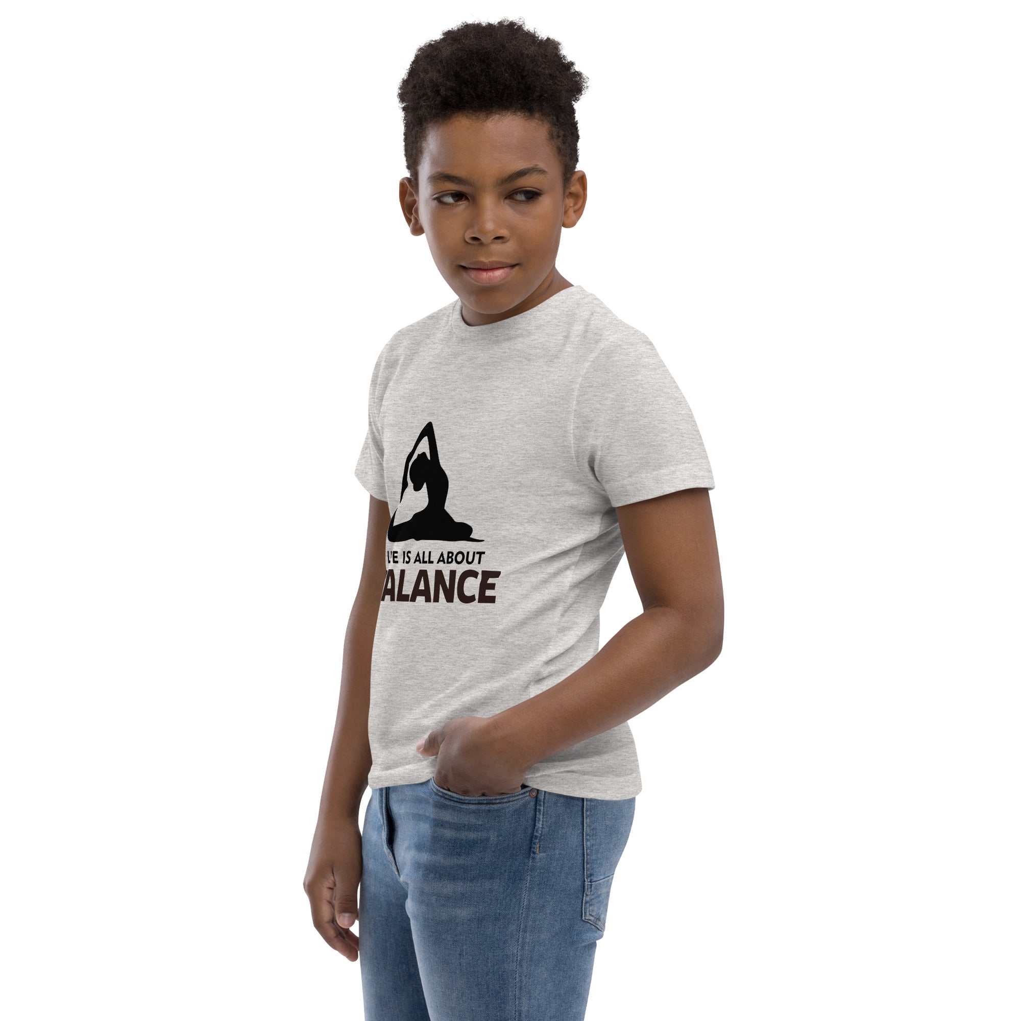 LIFE IS ALL ABOUT BALANCE - Youth jersey t-shirt