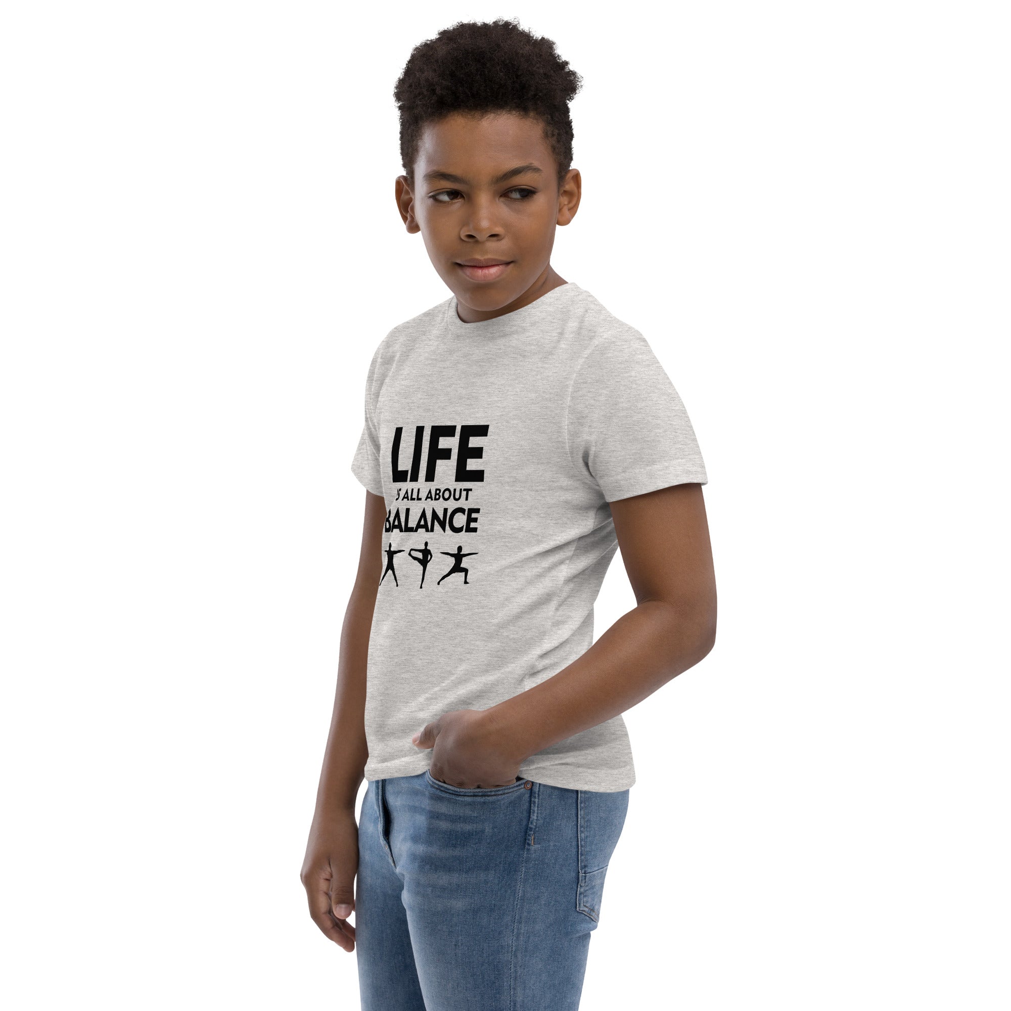 LIFE IS ALL ABOUT BALANCE - Youth jersey t-shirt