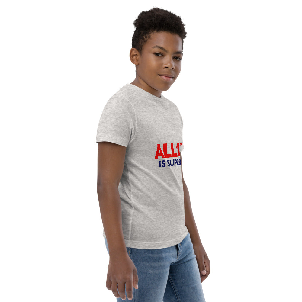 ALLAH IS SUPREME - Youth jersey t-shirt