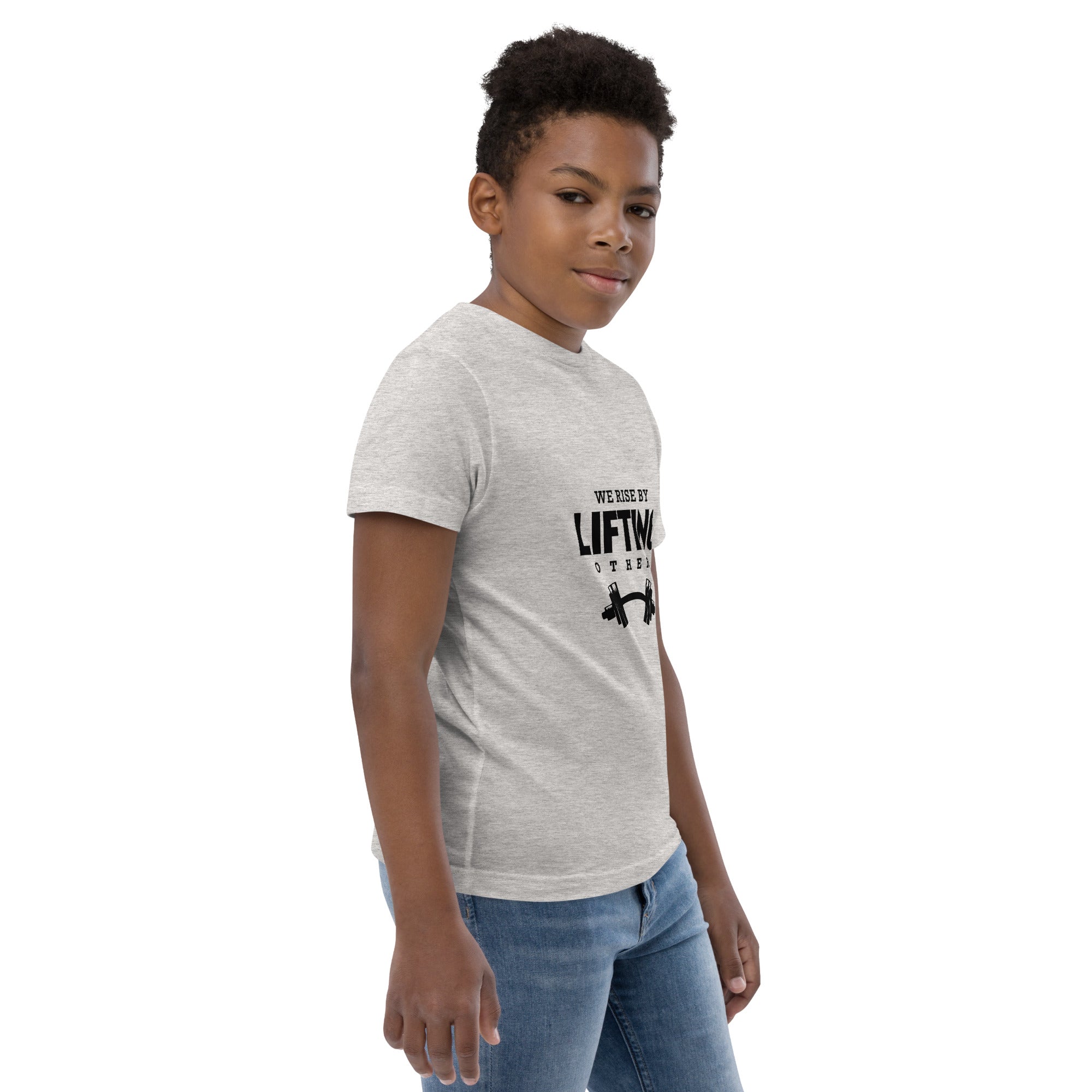 WE RISE BY LIFTING OTHERS - Youth jersey t-shirt