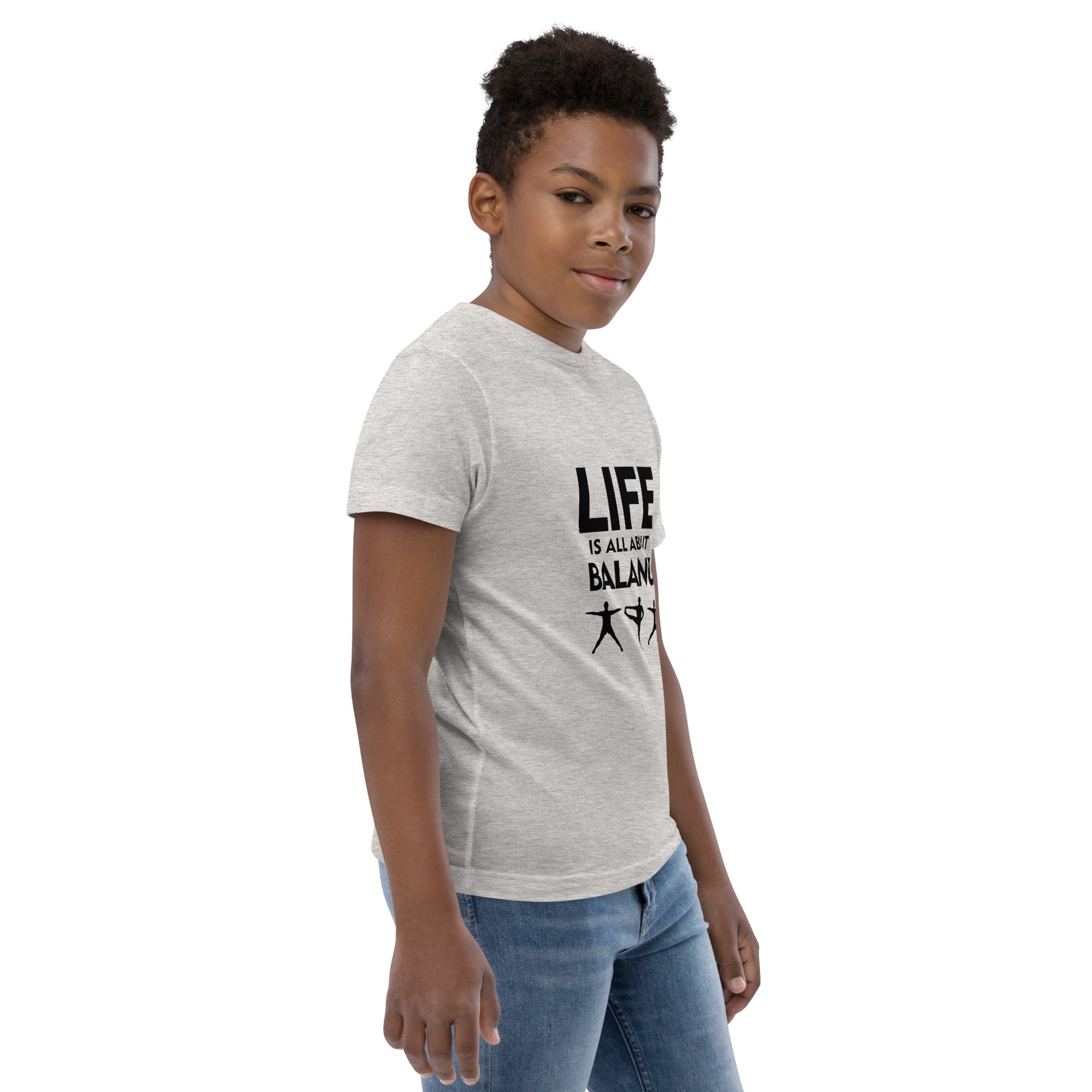 LIFE IS ALL ABOUT BALANCE - Youth jersey t-shirt