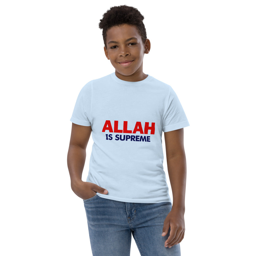 ALLAH IS SUPREME - Youth jersey t-shirt