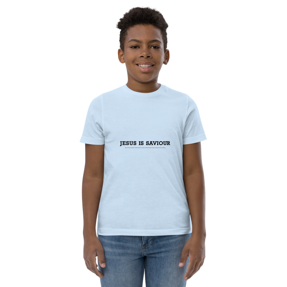 JESUS IS SAVIOUR - Youth jersey t-shirt