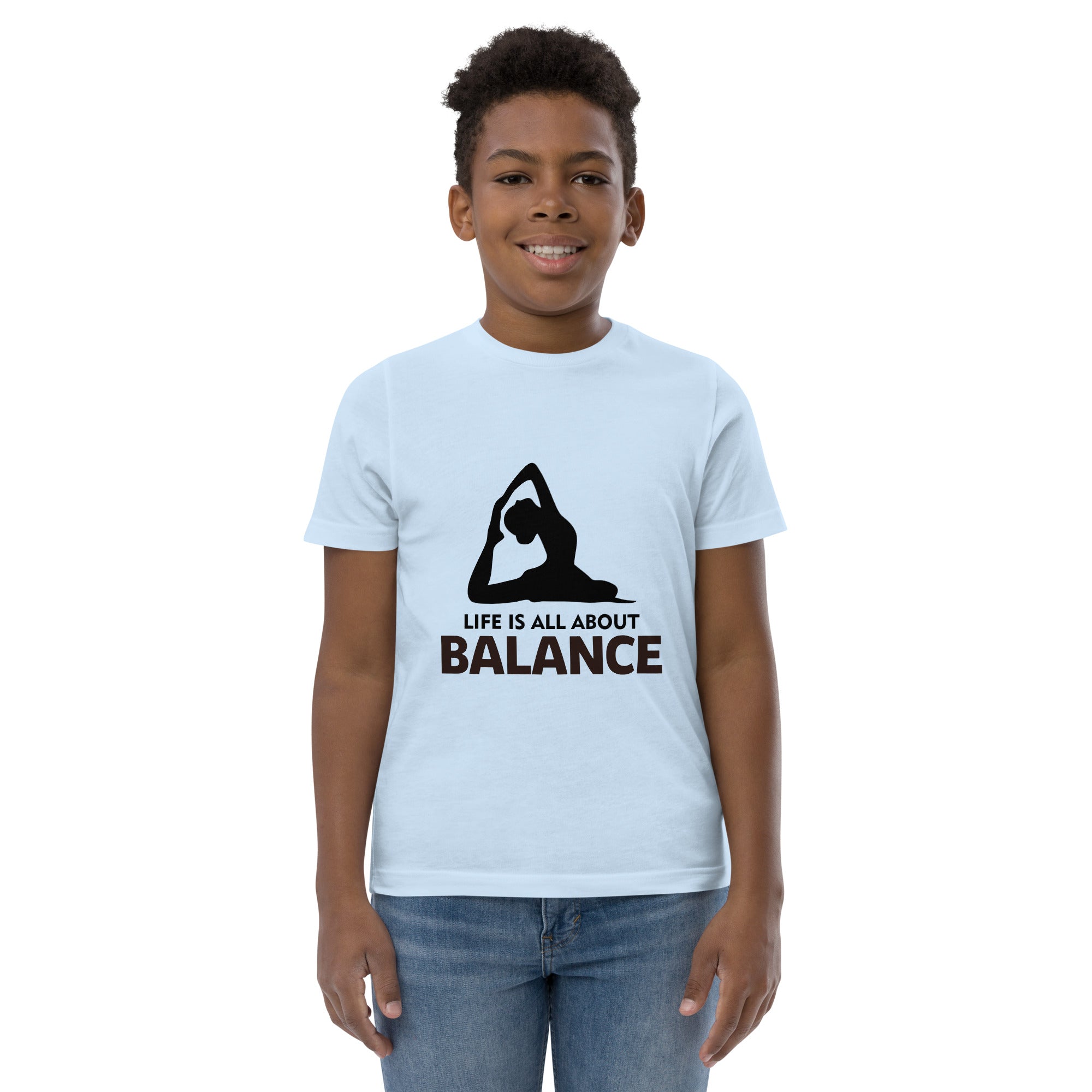 LIFE IS ALL ABOUT BALANCE - Youth jersey t-shirt