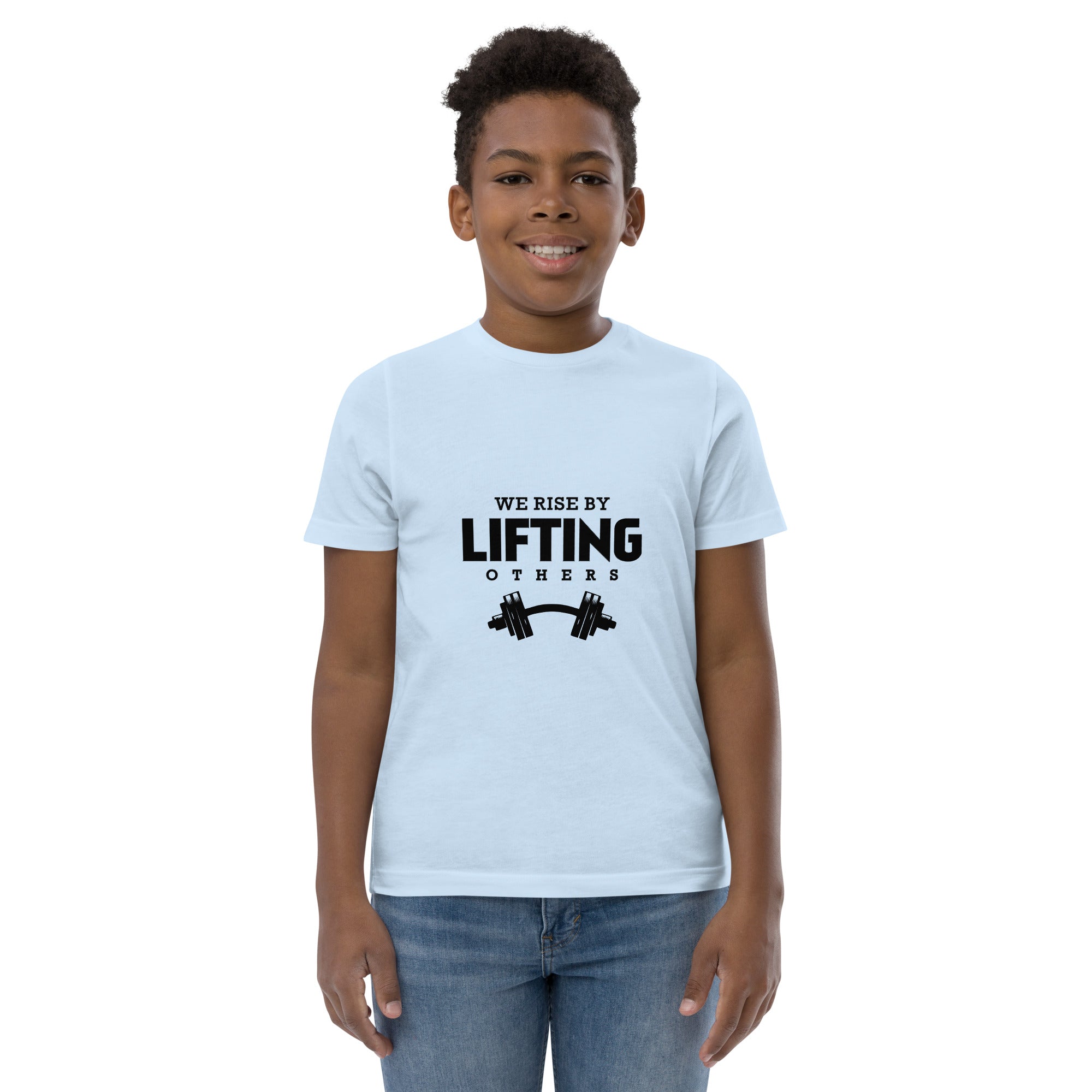 WE RISE BY LIFTING OTHERS - Youth jersey t-shirt