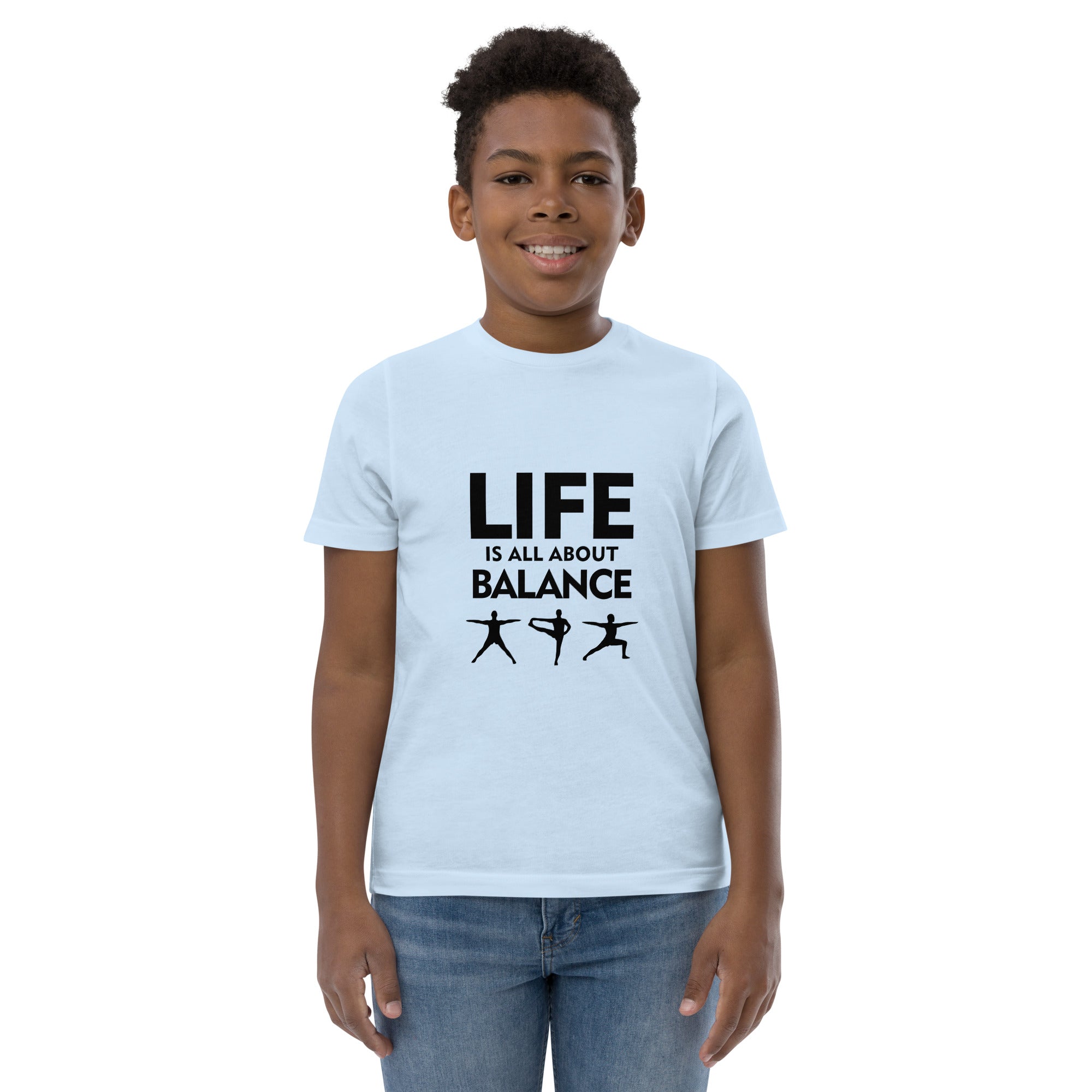 LIFE IS ALL ABOUT BALANCE - Youth jersey t-shirt