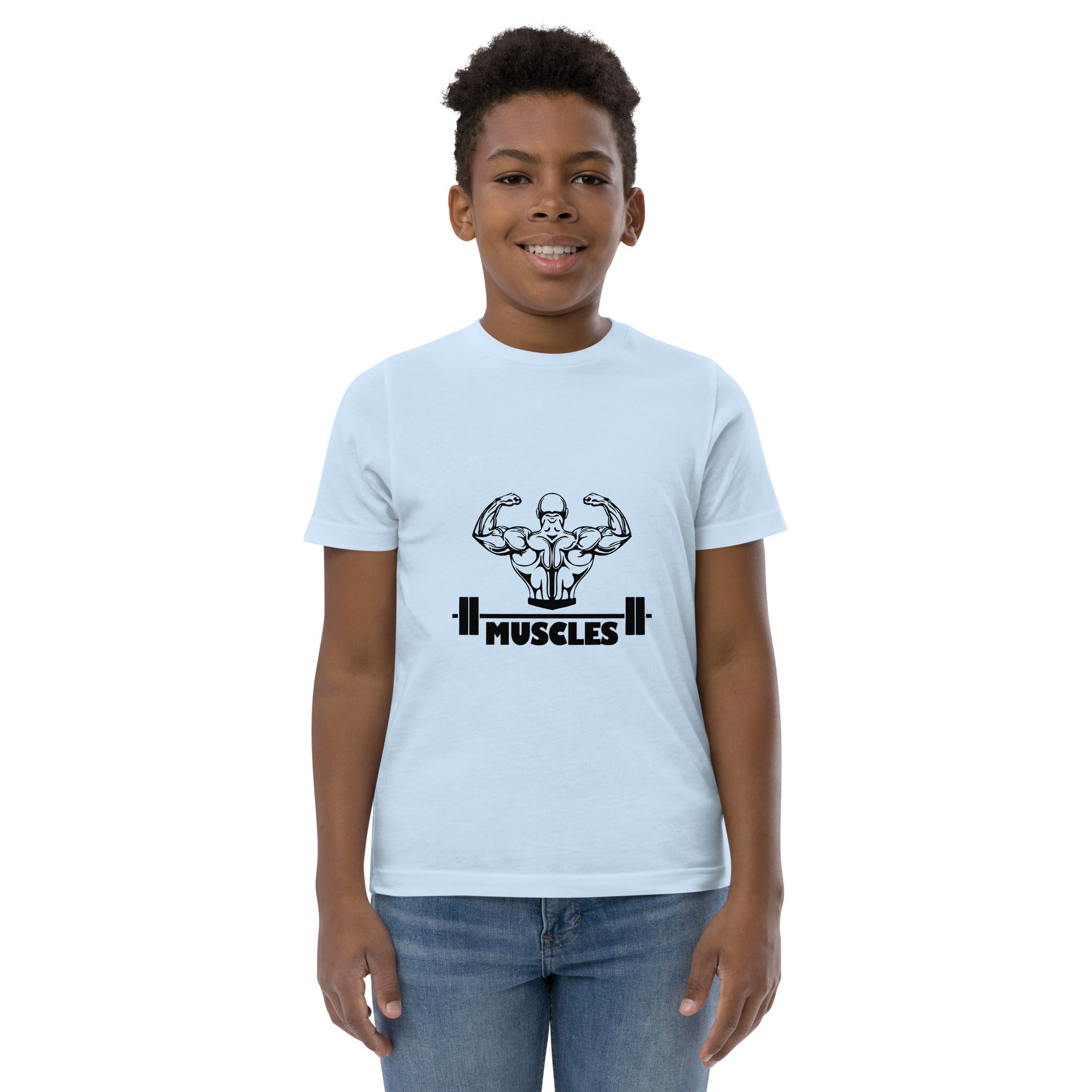 MUSCLES - Youth jersey t-shirt