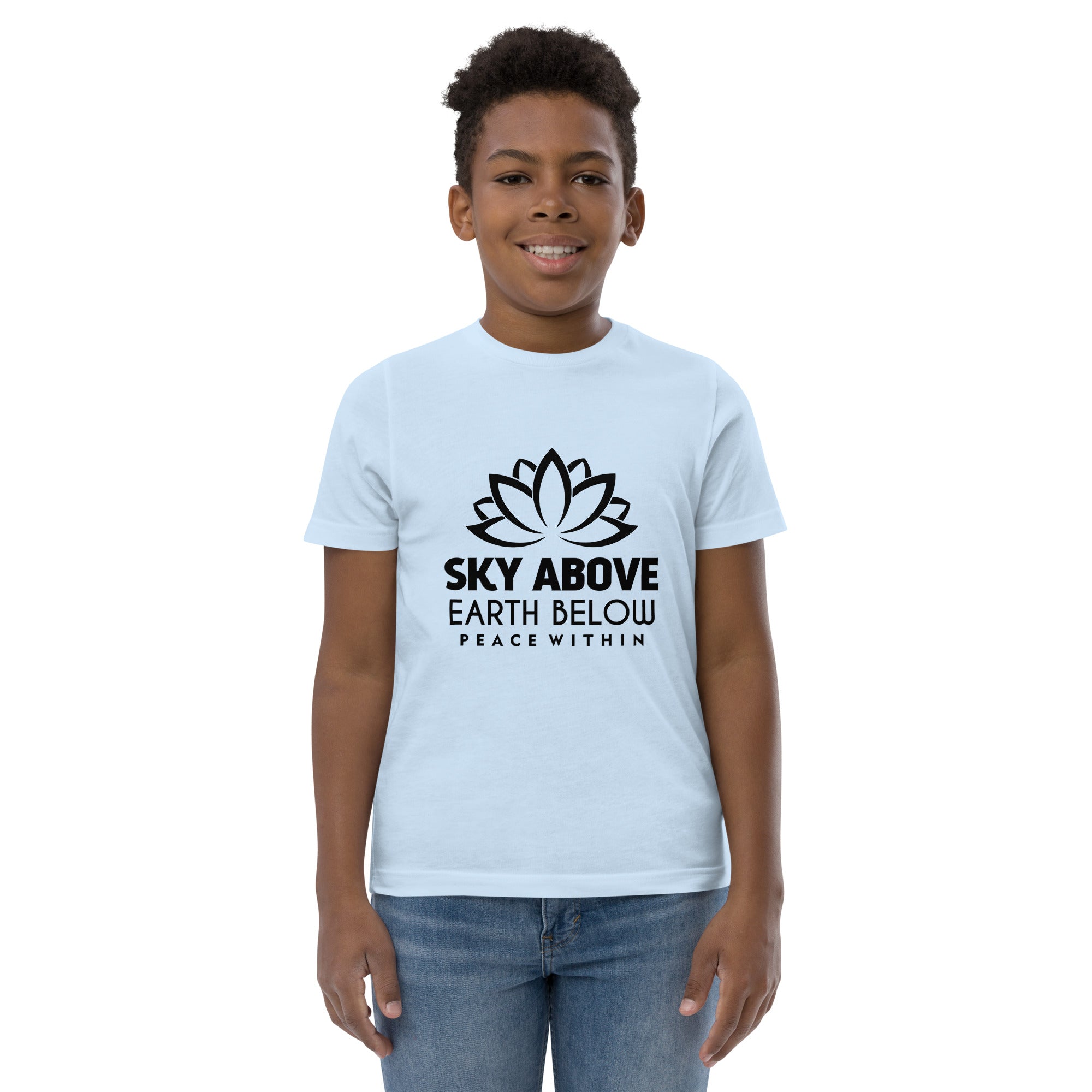 SKY ABOVE EARTH BELOW - Youth jersey t-shirt