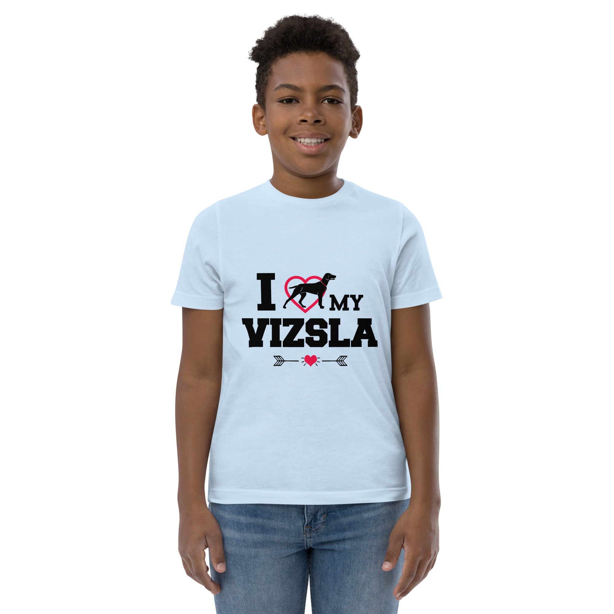 I LOVE MY VIZSLA - Youth jersey t-shirt