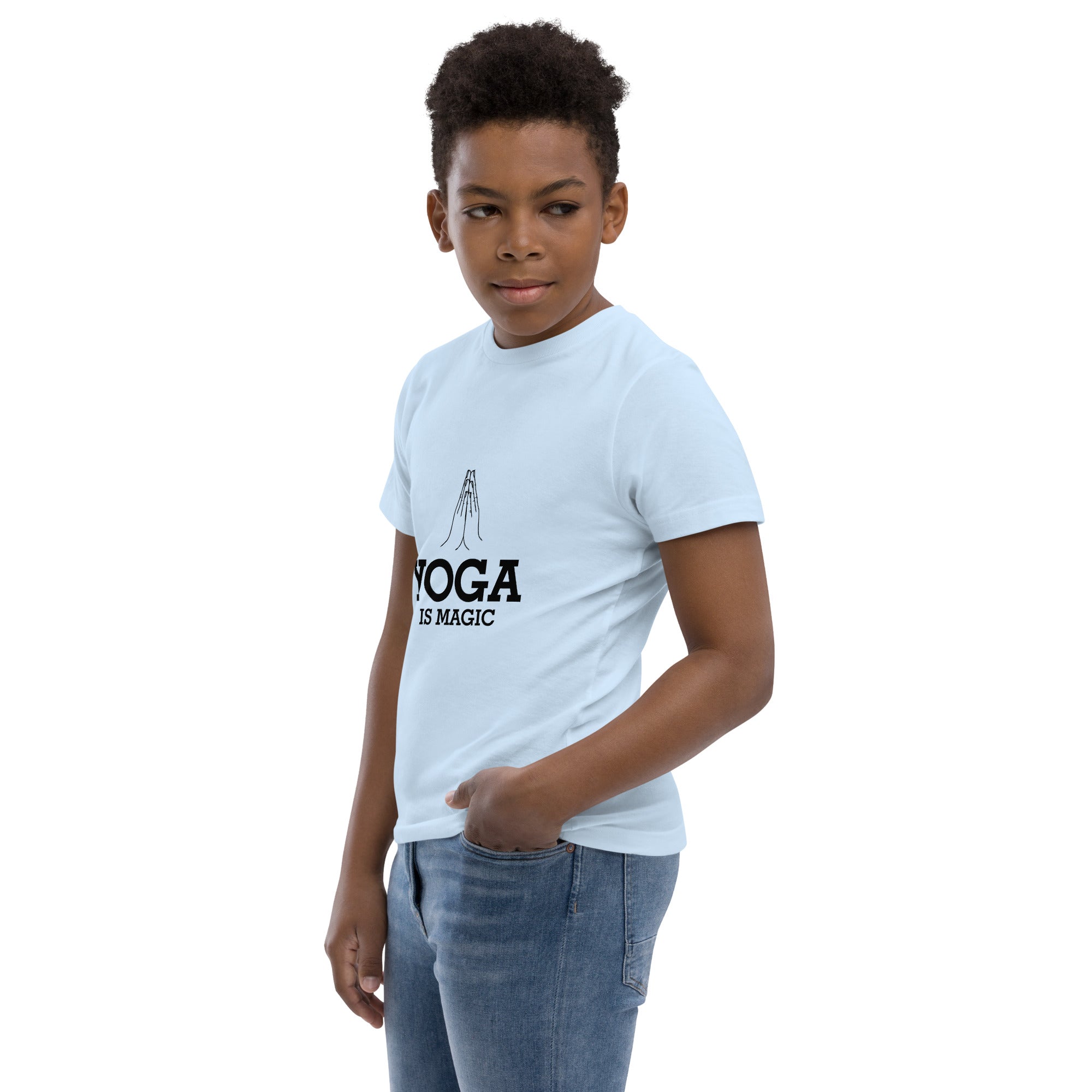 YOGA IS MAGIC - Youth jersey t-shirt