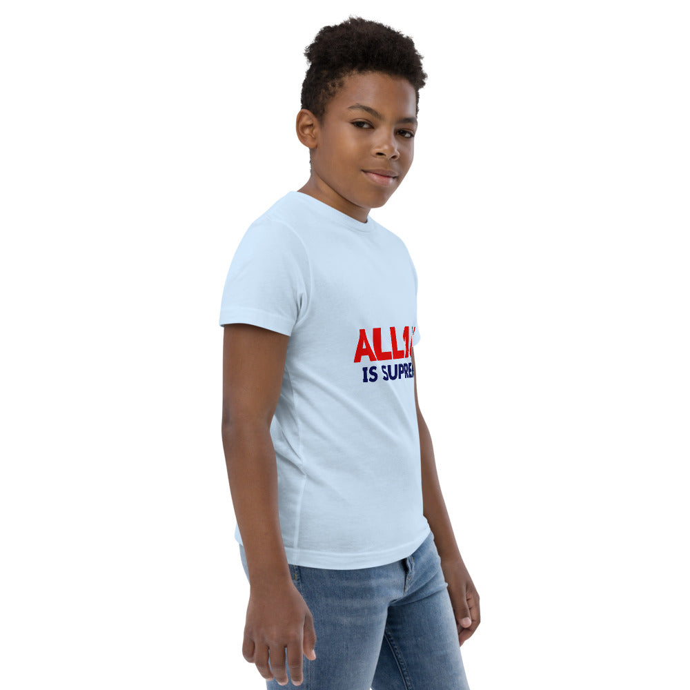 ALLAH IS SUPREME - Youth jersey t-shirt