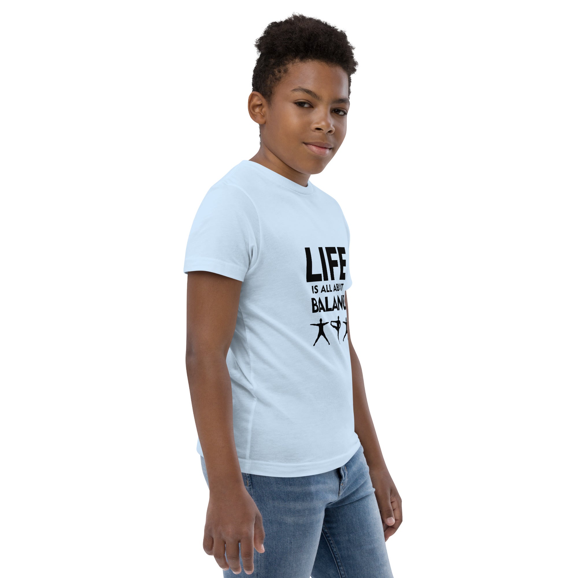 LIFE IS ALL ABOUT BALANCE - Youth jersey t-shirt