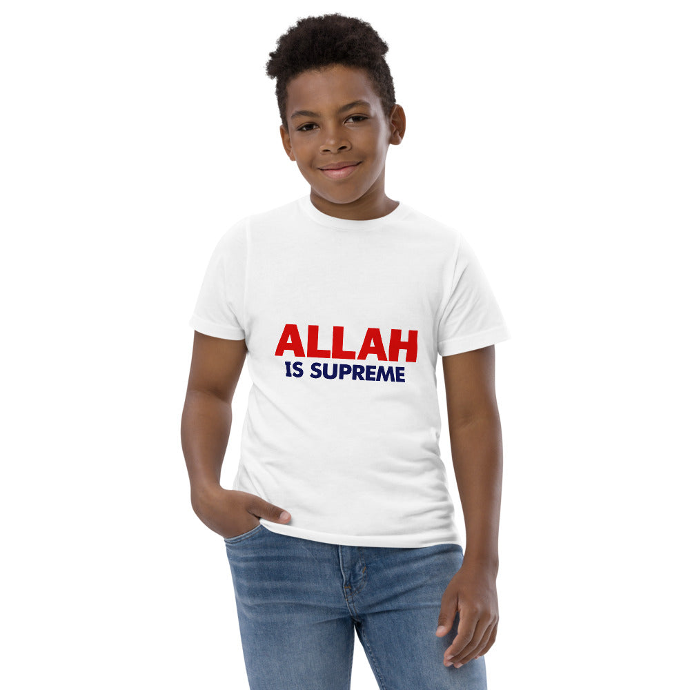 ALLAH IS SUPREME - Youth jersey t-shirt