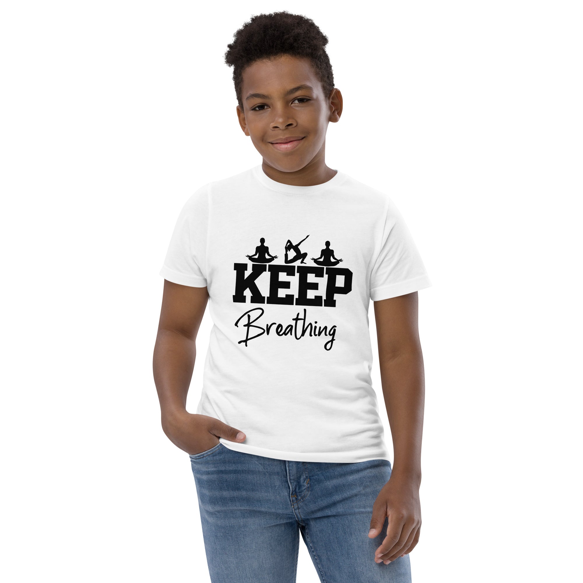 GET FIT DON'T QUIT - Youth jersey t-shirt