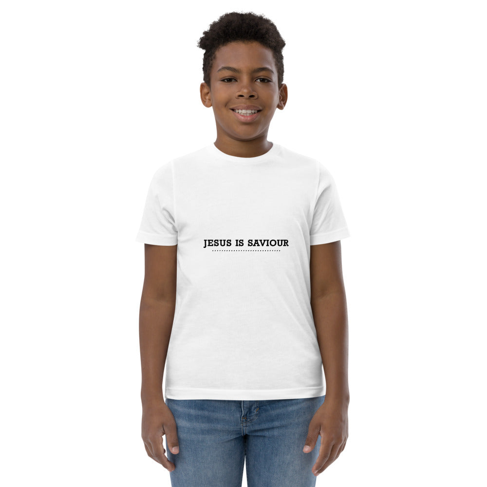 JESUS IS SAVIOUR - Youth jersey t-shirt