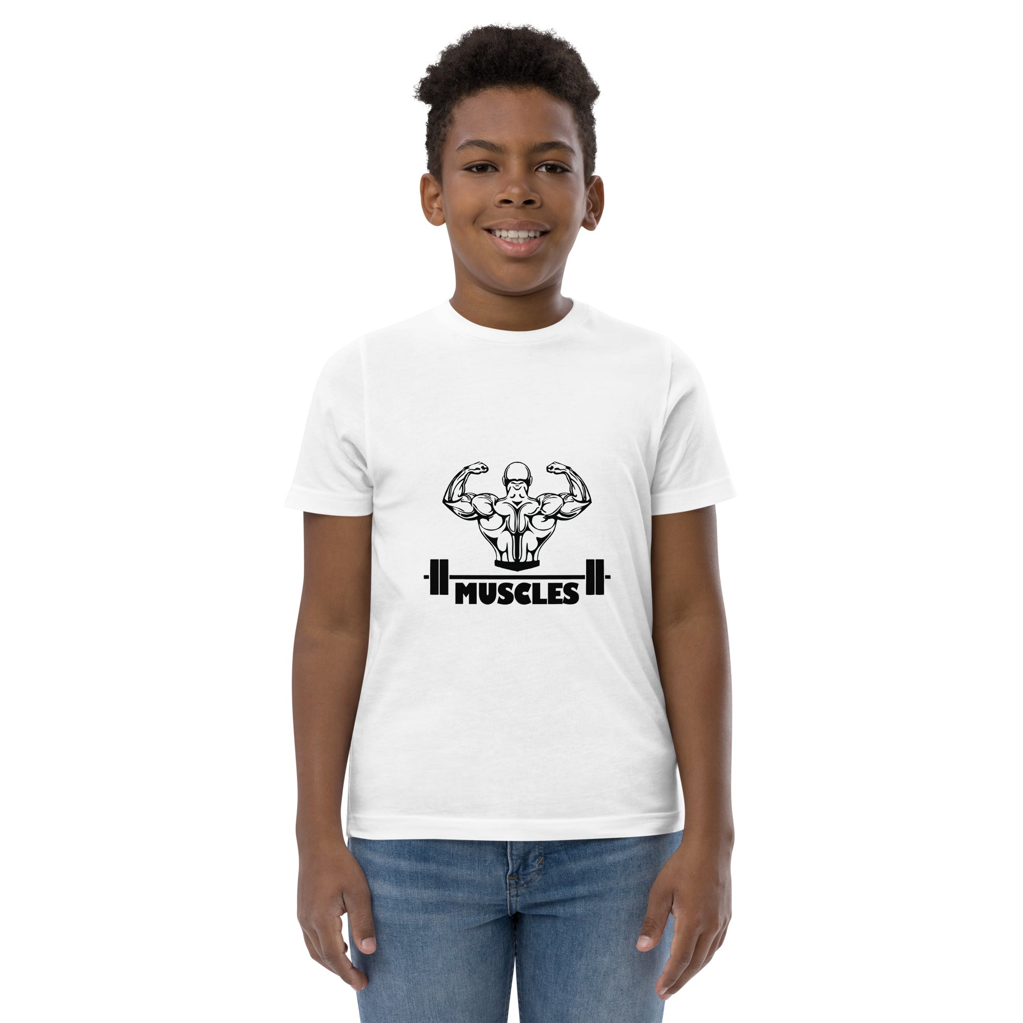 MUSCLES - Youth jersey t-shirt