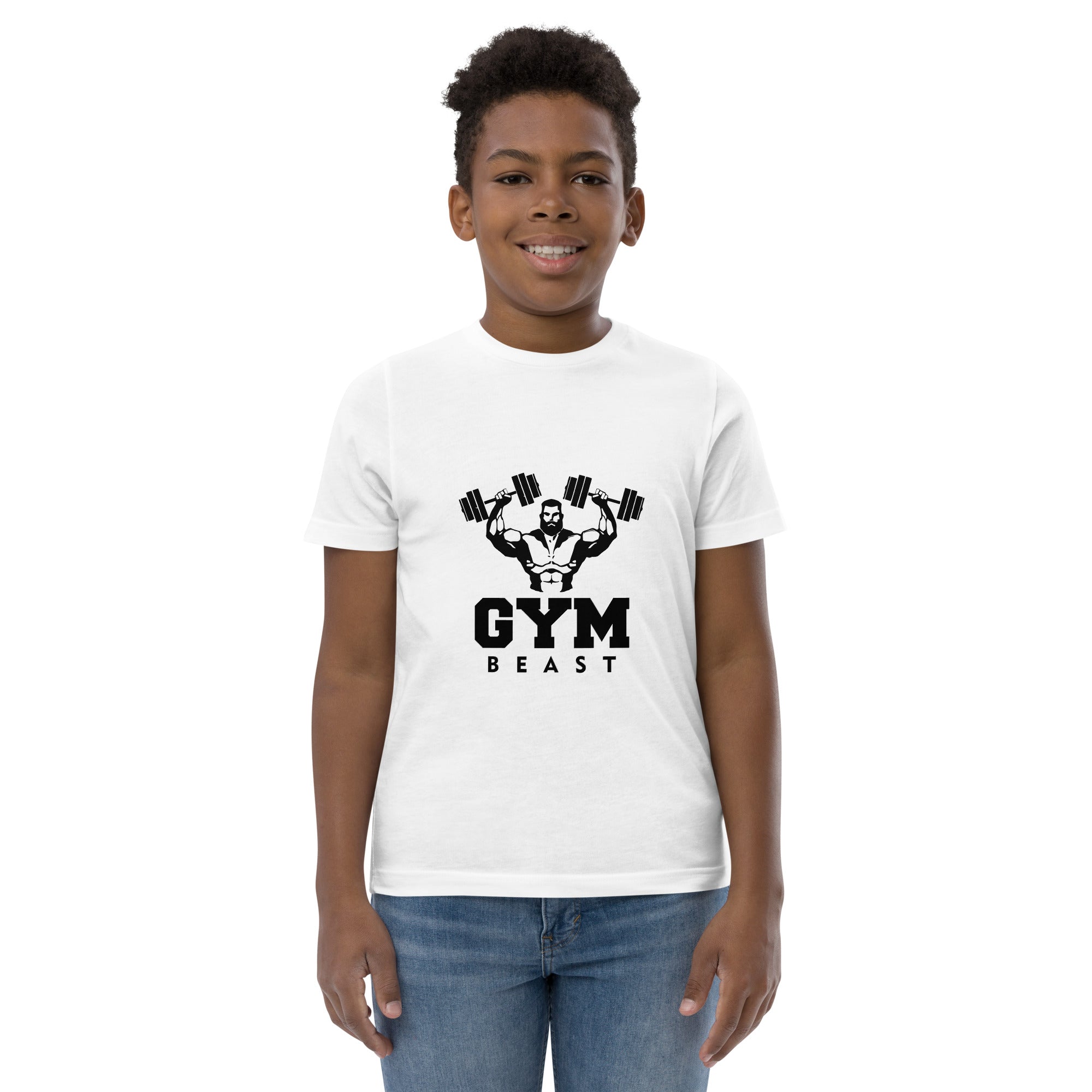 GYM BEAST - Youth jersey t-shirt