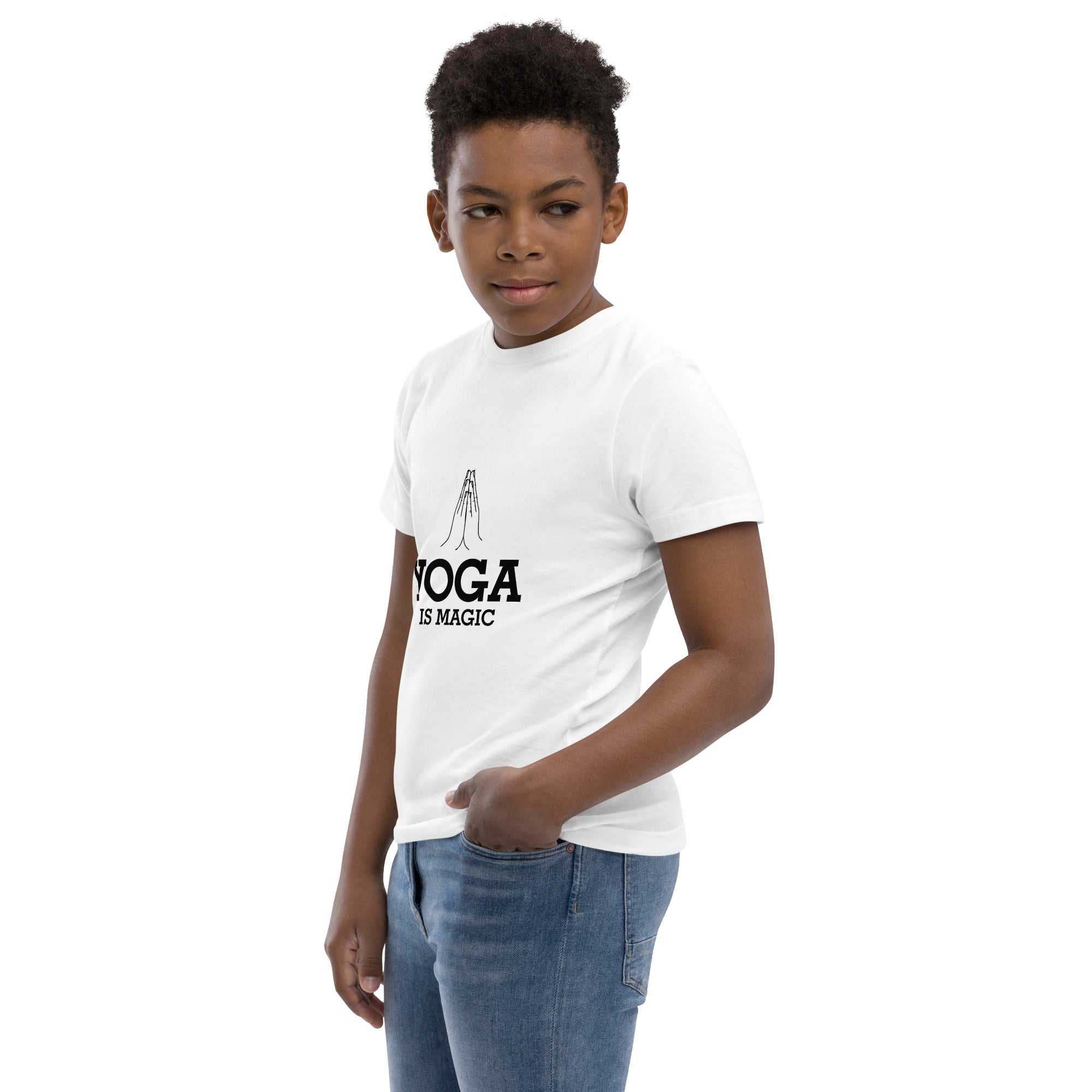 YOGA IS MAGIC - Youth jersey t-shirt