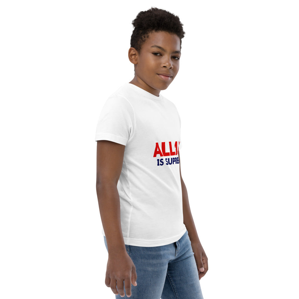 ALLAH IS SUPREME - Youth jersey t-shirt